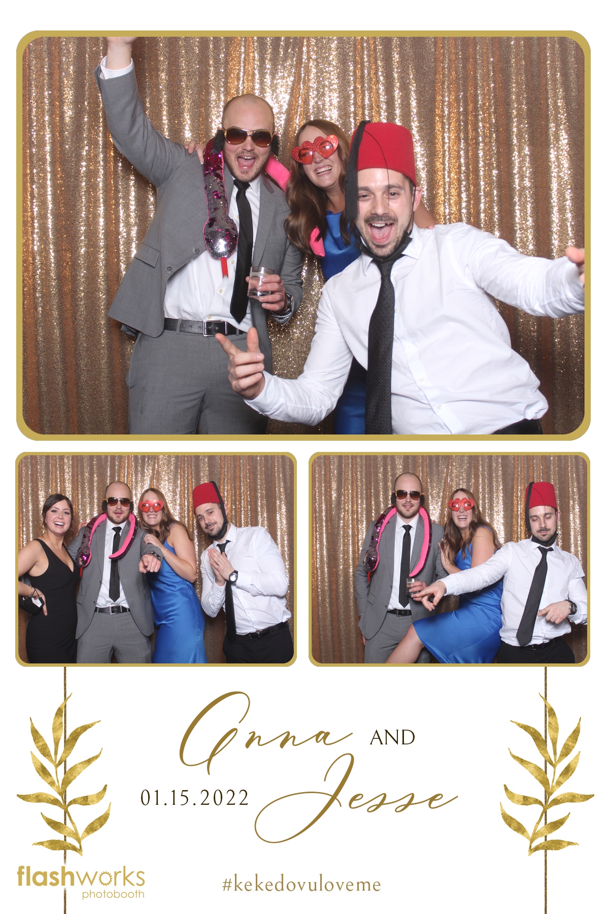 Anna & Jesse's Wedding | View more photos from the event at v1.boothgallery.com/u/FlashworksPhotoboothInc/Anna-Jesses-Wedding