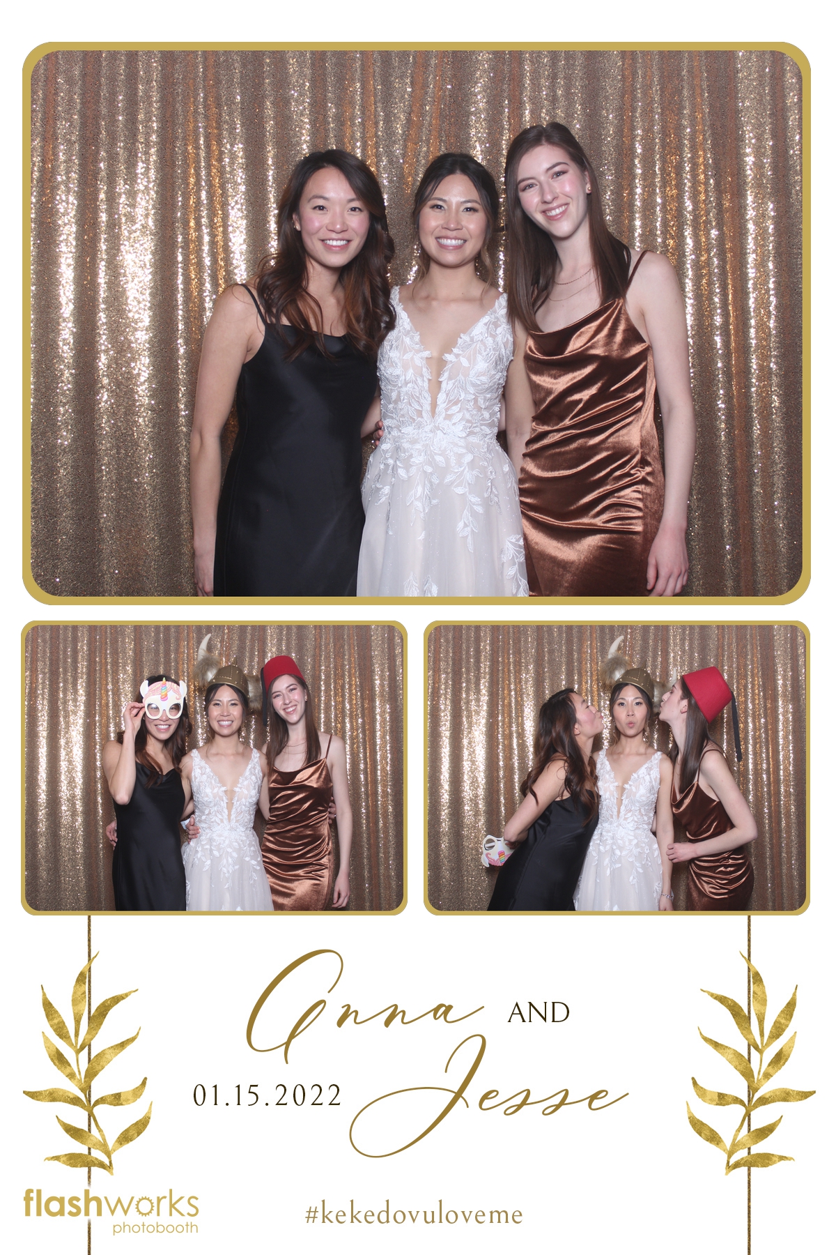 Anna & Jesse's Wedding | View more photos from the event at gallery.flashworksphotobooth.com/u/FlashworksPhotoboothInc/Anna-Jesses-Wedding