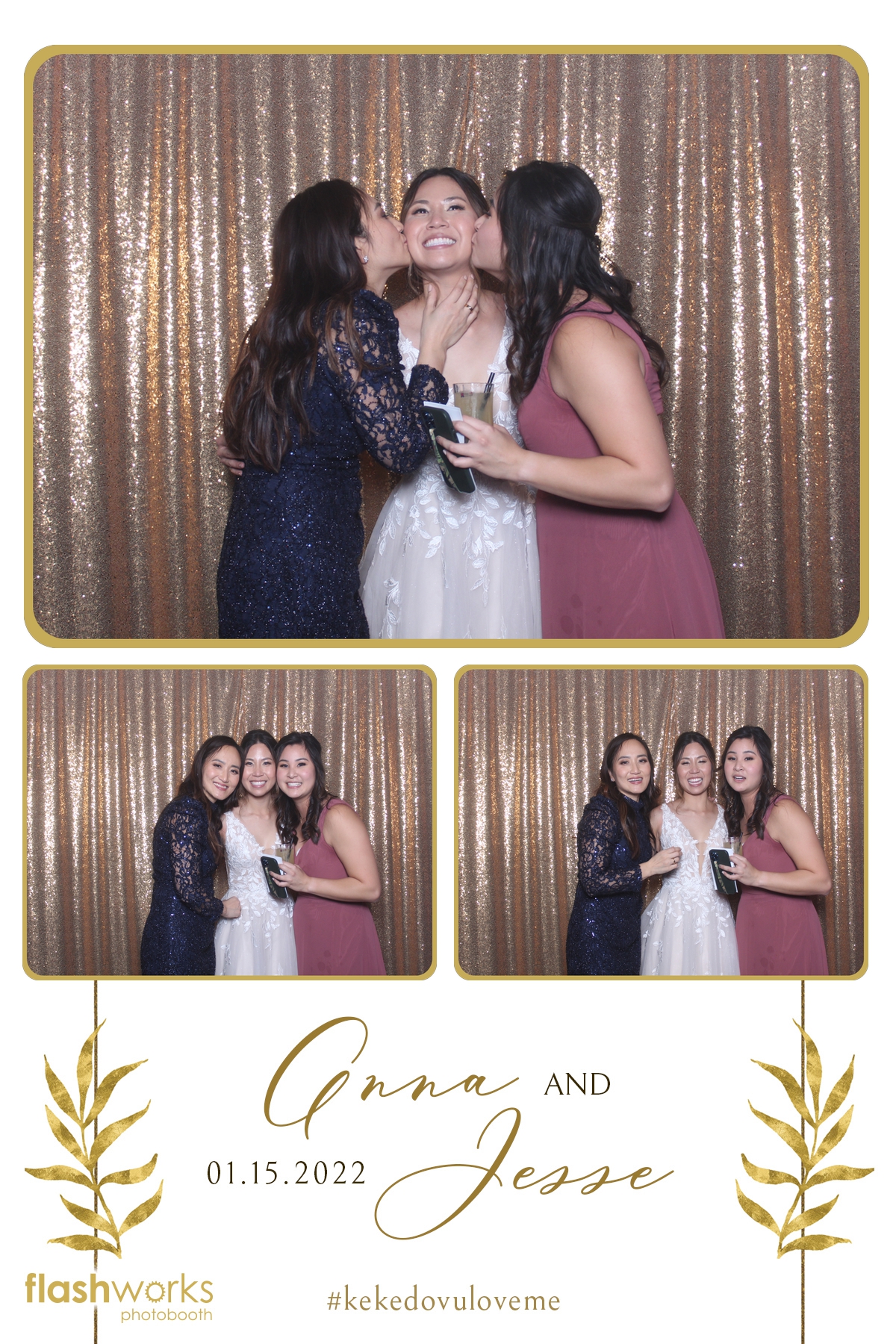 Anna & Jesse's Wedding | View more photos from the event at gallery.flashworksphotobooth.com/u/FlashworksPhotoboothInc/Anna-Jesses-Wedding