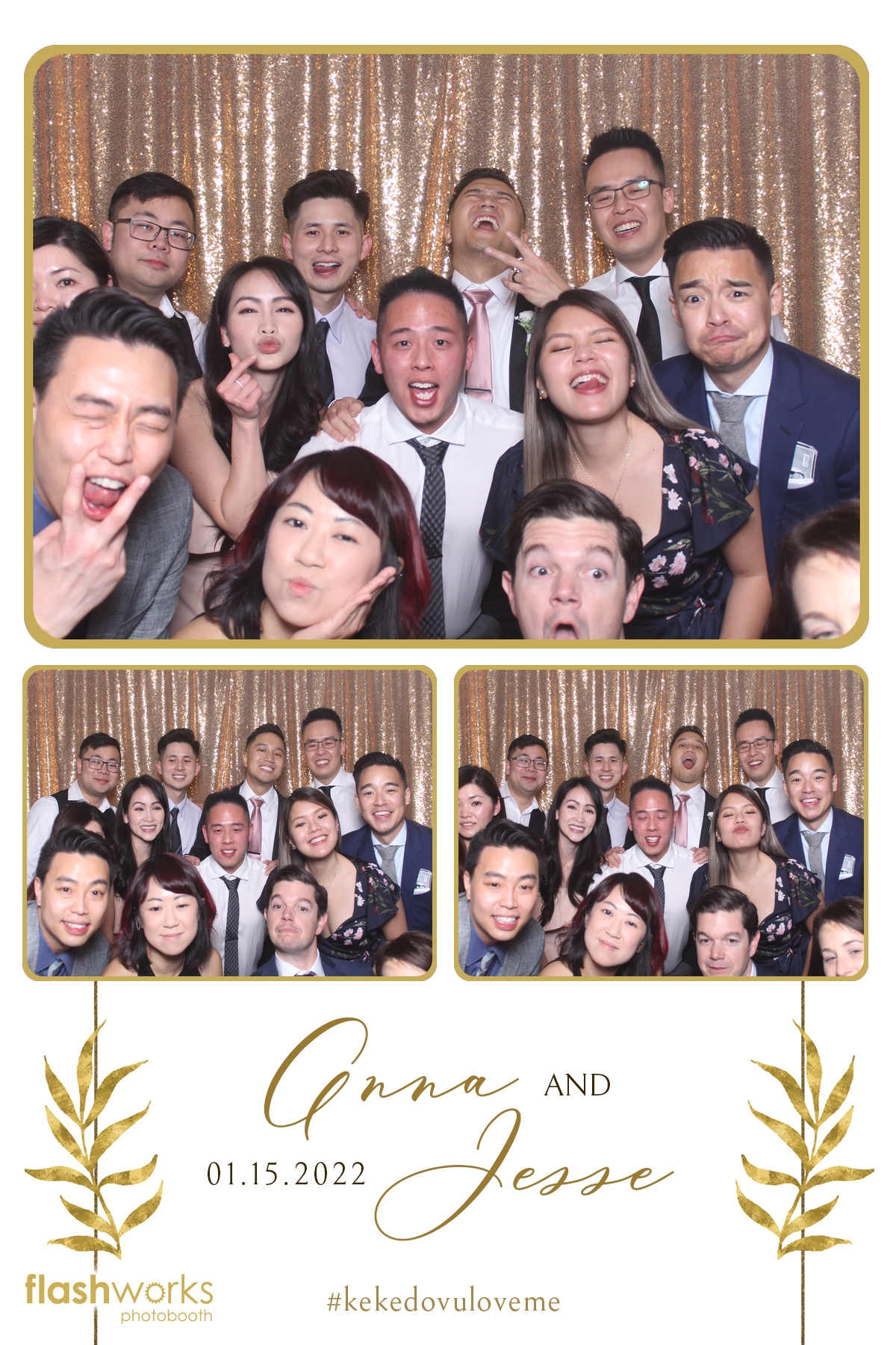 Anna & Jesse's Wedding | View more photos from the event at gallery.flashworksphotobooth.com/u/FlashworksPhotoboothInc/Anna-Jesses-Wedding