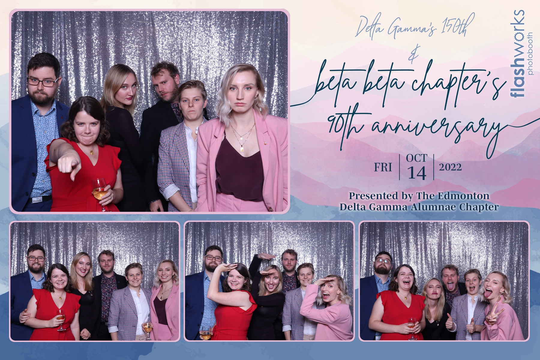 Beta Beta's 90th and Delta Gamma's 150th | View more photos from the event at gallery.flashworksphotobooth.com/u/FlashworksPhotoboothInc/Beta-Betas-90th-and-Delta-Gammas-150th