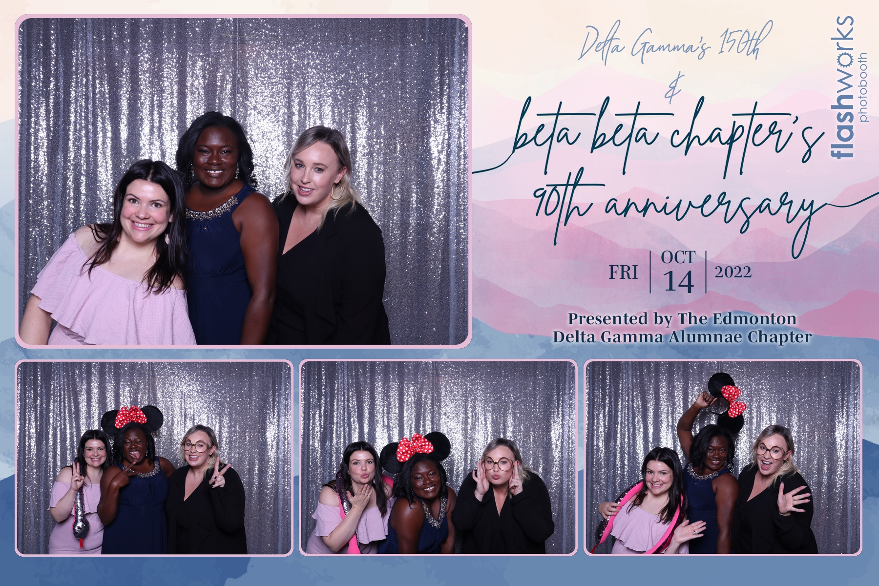 Beta Beta's 90th and Delta Gamma's 150th | View more photos from the event at gallery.flashworksphotobooth.com/u/FlashworksPhotoboothInc/Beta-Betas-90th-and-Delta-Gammas-150th