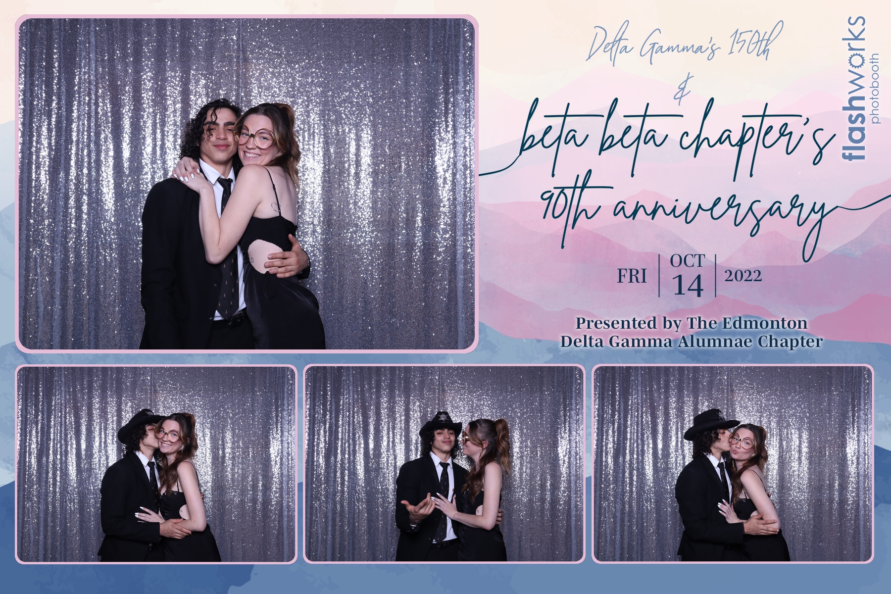 Beta Beta's 90th and Delta Gamma's 150th | View more photos from the event at gallery.flashworksphotobooth.com/u/FlashworksPhotoboothInc/Beta-Betas-90th-and-Delta-Gammas-150th