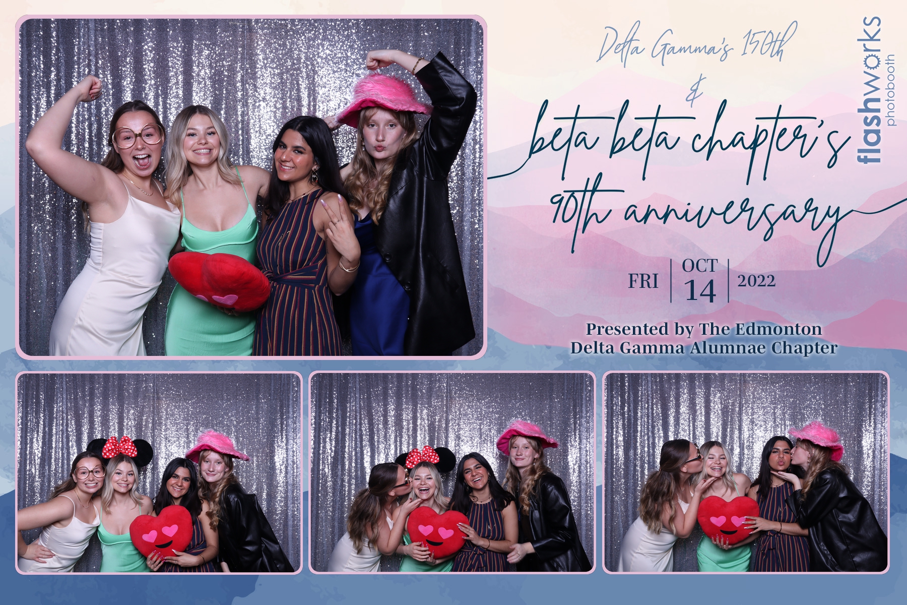Beta Beta's 90th and Delta Gamma's 150th | View more photos from the event at gallery.flashworksphotobooth.com/u/FlashworksPhotoboothInc/Beta-Betas-90th-and-Delta-Gammas-150th