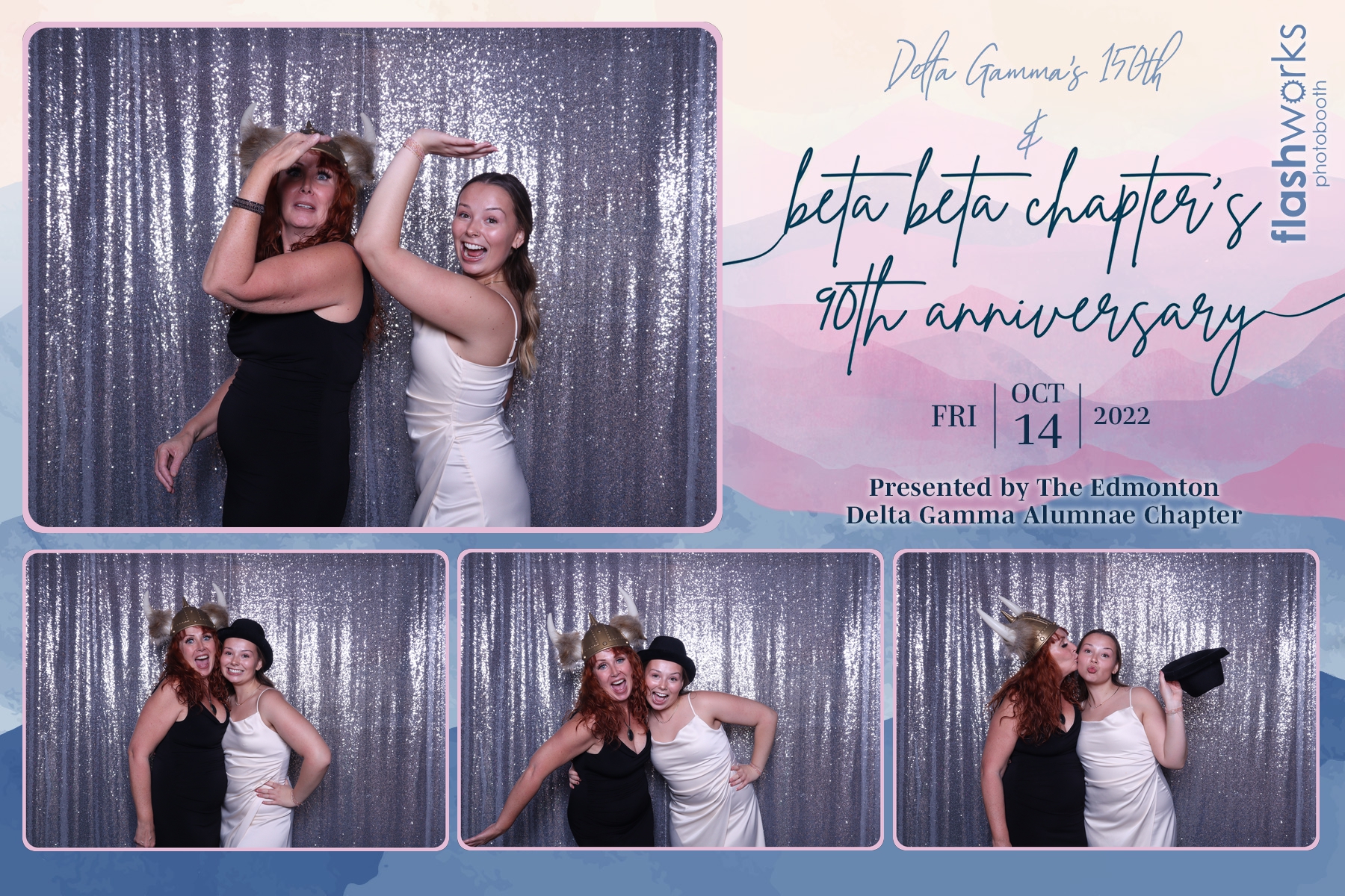 Beta Beta's 90th and Delta Gamma's 150th | View more photos from the event at gallery.flashworksphotobooth.com/u/FlashworksPhotoboothInc/Beta-Betas-90th-and-Delta-Gammas-150th