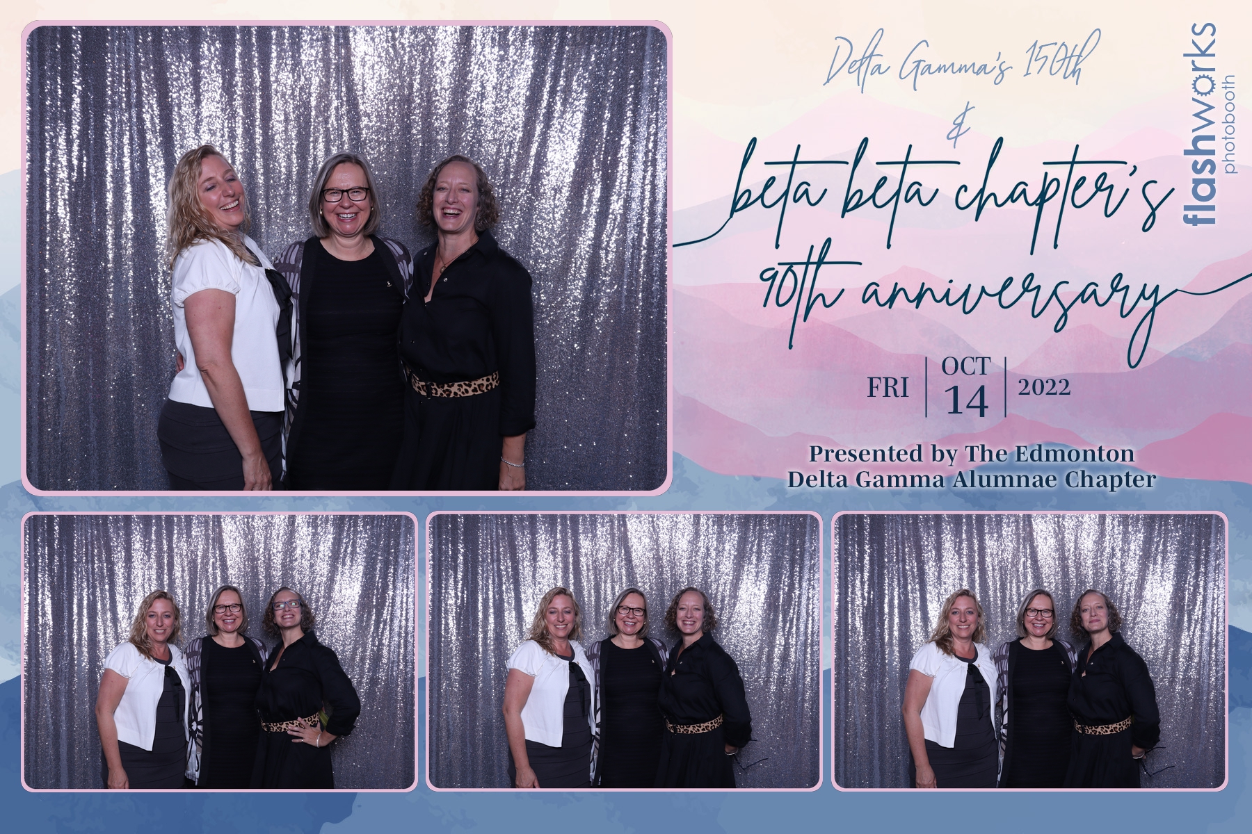 Beta Beta's 90th and Delta Gamma's 150th | View more photos from the event at gallery.flashworksphotobooth.com/u/FlashworksPhotoboothInc/Beta-Betas-90th-and-Delta-Gammas-150th