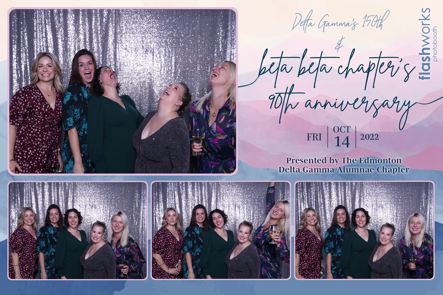 Beta Beta's 90th and Delta Gamma's 150th | View more photos from the event at gallery.flashworksphotobooth.com/u/FlashworksPhotoboothInc/Beta-Betas-90th-and-Delta-Gammas-150th