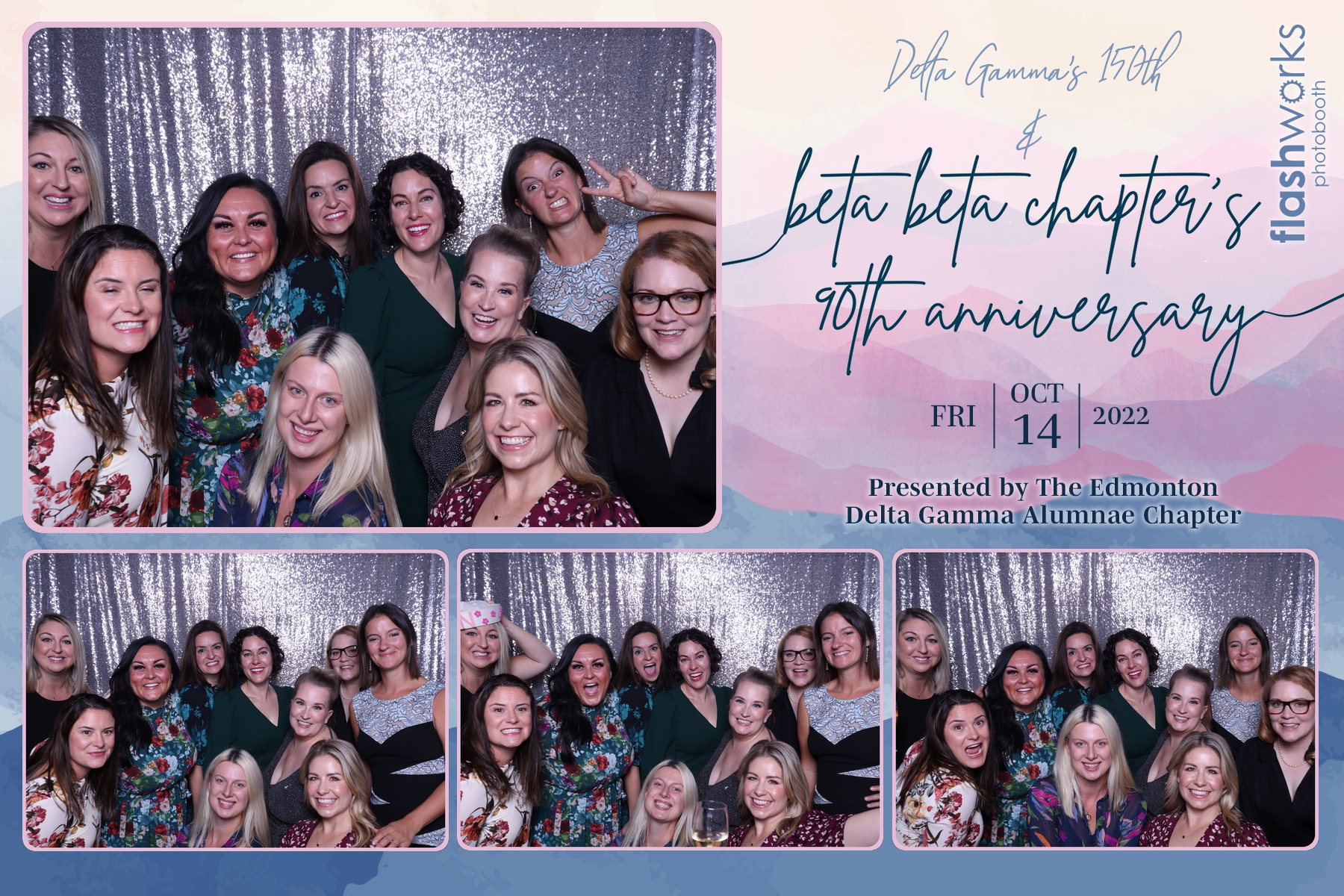 Beta Beta's 90th and Delta Gamma's 150th | View more photos from the event at gallery.flashworksphotobooth.com/u/FlashworksPhotoboothInc/Beta-Betas-90th-and-Delta-Gammas-150th