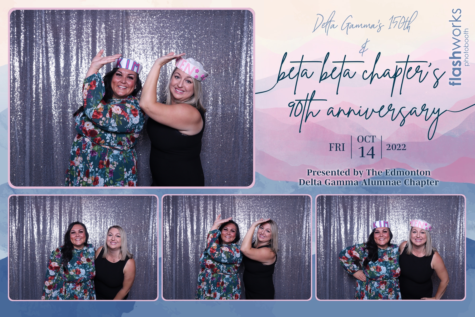 Beta Beta's 90th and Delta Gamma's 150th | View more photos from the event at gallery.flashworksphotobooth.com/u/FlashworksPhotoboothInc/Beta-Betas-90th-and-Delta-Gammas-150th