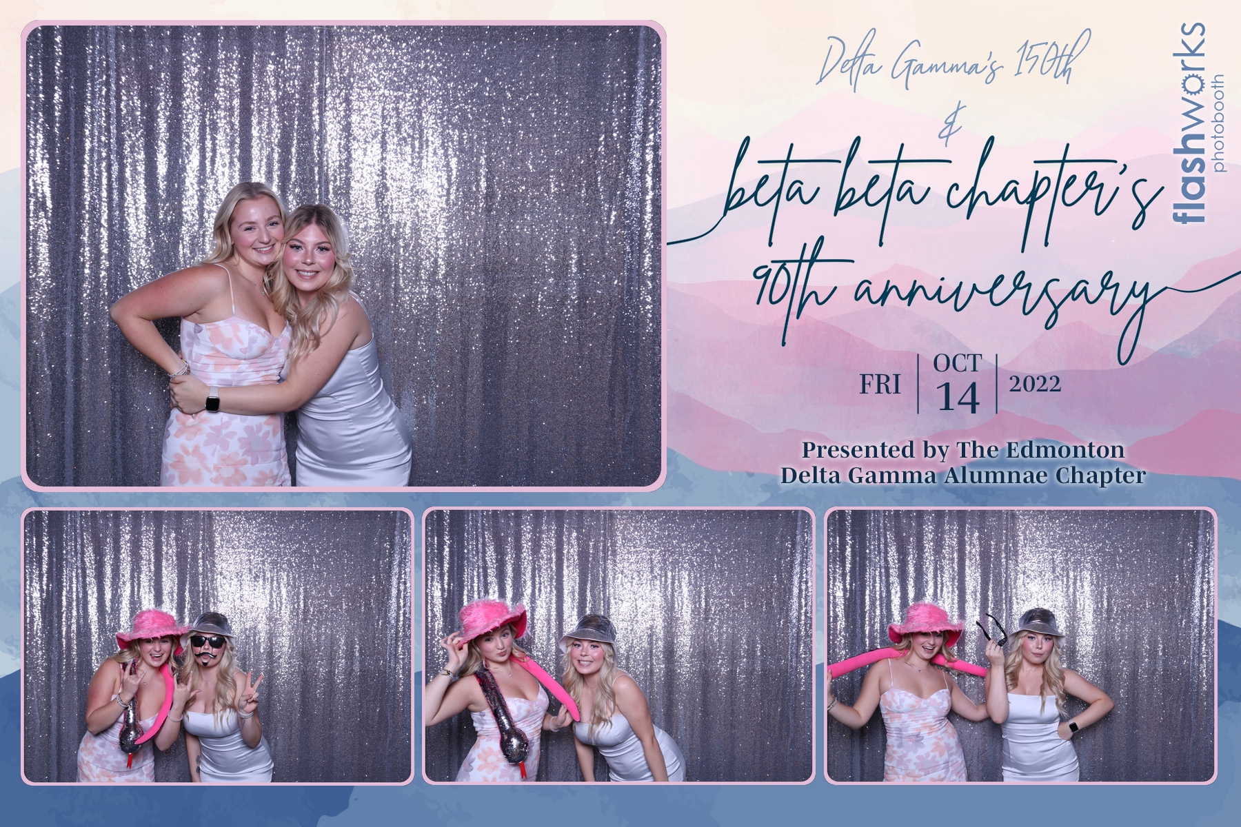 Beta Beta's 90th and Delta Gamma's 150th | View more photos from the event at gallery.flashworksphotobooth.com/u/FlashworksPhotoboothInc/Beta-Betas-90th-and-Delta-Gammas-150th