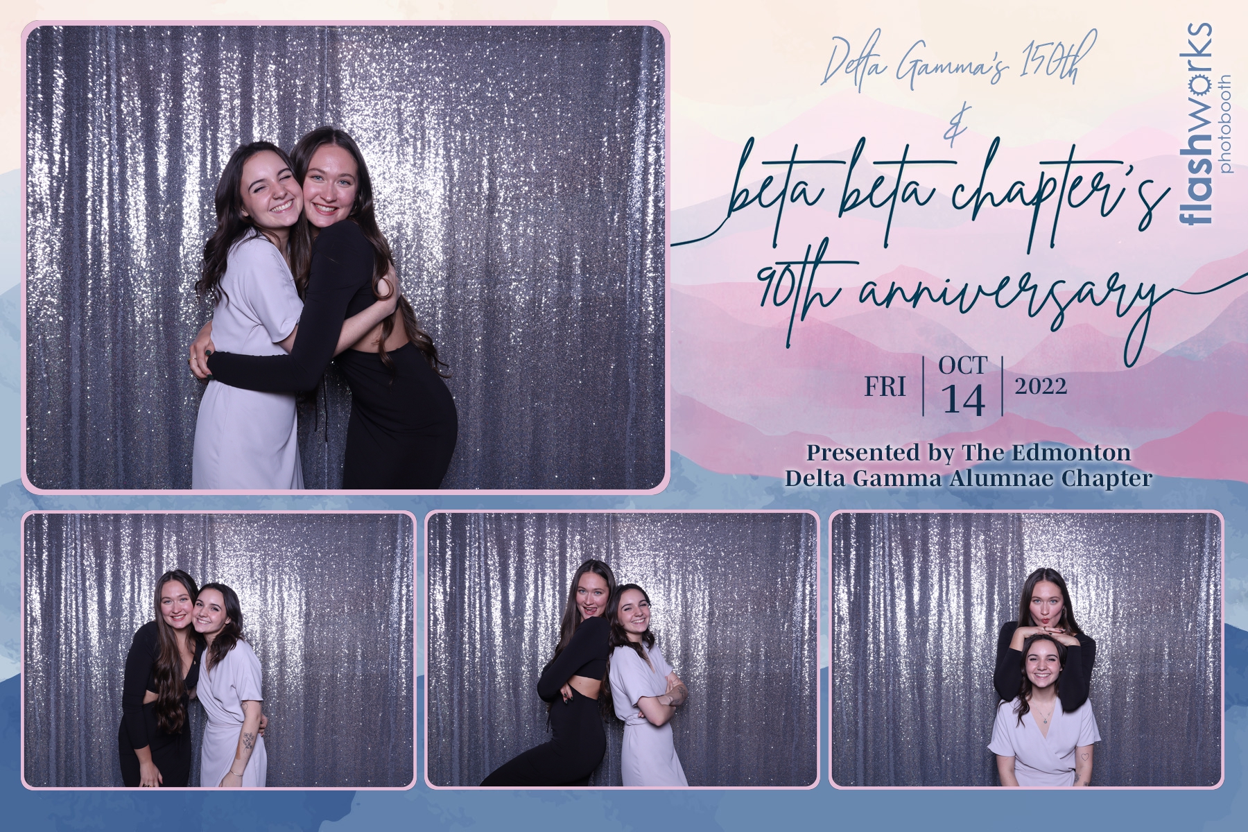 Beta Beta's 90th and Delta Gamma's 150th | View more photos from the event at gallery.flashworksphotobooth.com/u/FlashworksPhotoboothInc/Beta-Betas-90th-and-Delta-Gammas-150th