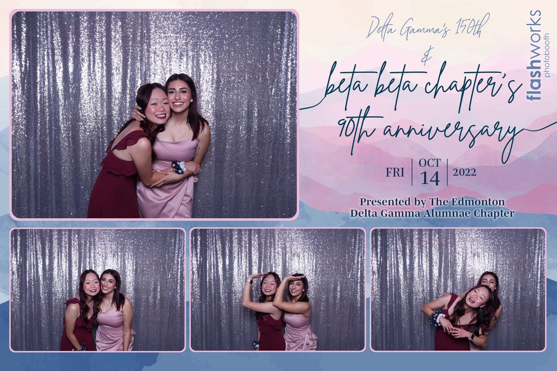 Beta Beta's 90th and Delta Gamma's 150th | View more photos from the event at gallery.flashworksphotobooth.com/u/FlashworksPhotoboothInc/Beta-Betas-90th-and-Delta-Gammas-150th