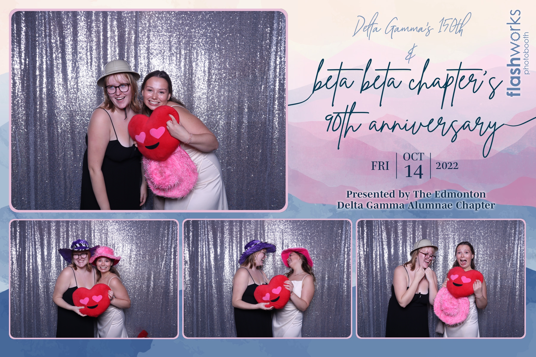 Beta Beta's 90th and Delta Gamma's 150th | View more photos from the event at gallery.flashworksphotobooth.com/u/FlashworksPhotoboothInc/Beta-Betas-90th-and-Delta-Gammas-150th