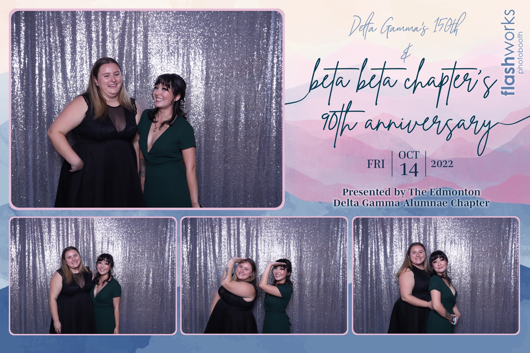 Beta Beta's 90th and Delta Gamma's 150th | View more photos from the event at gallery.flashworksphotobooth.com/u/FlashworksPhotoboothInc/Beta-Betas-90th-and-Delta-Gammas-150th