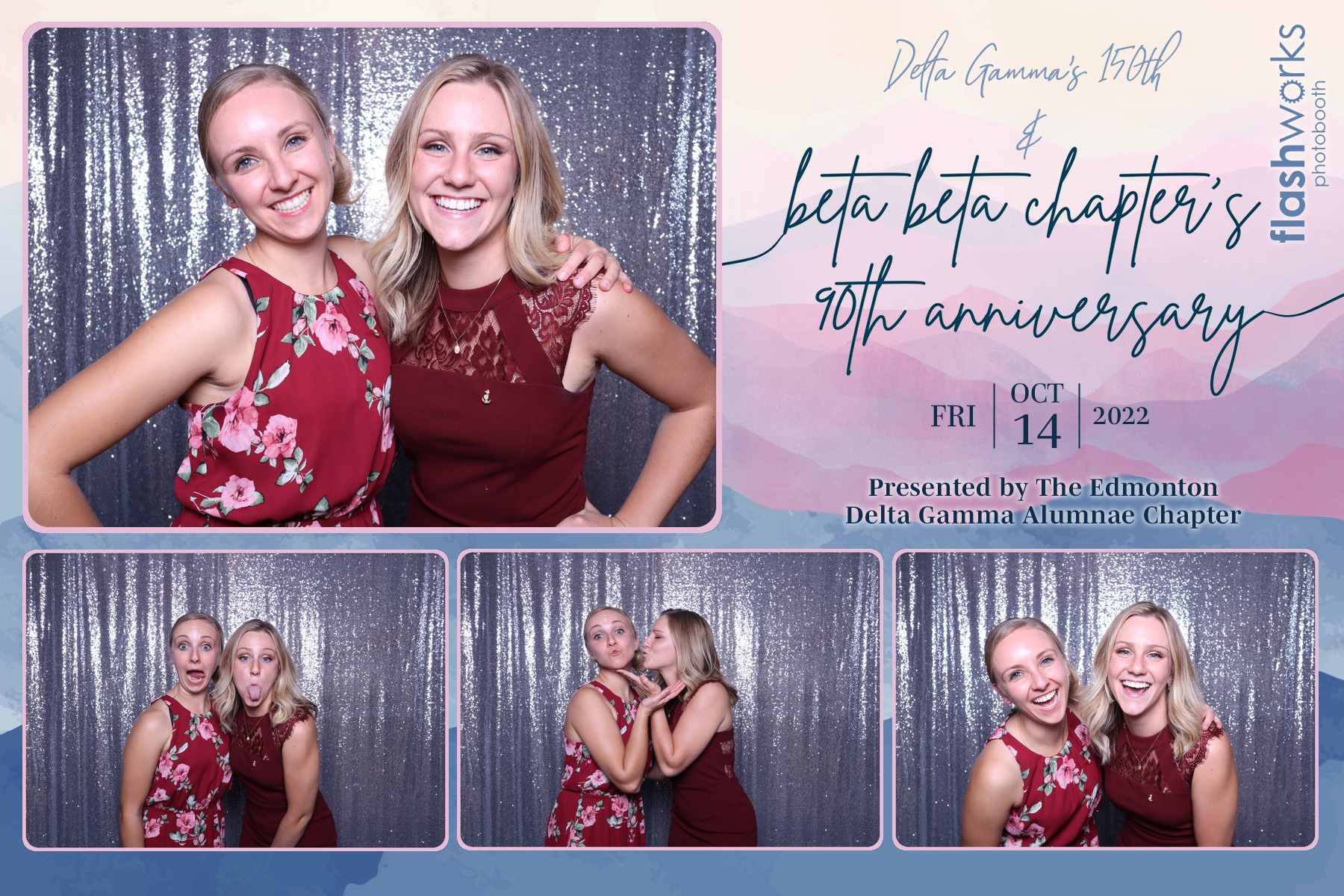 Beta Beta's 90th and Delta Gamma's 150th | View more photos from the event at gallery.flashworksphotobooth.com/u/FlashworksPhotoboothInc/Beta-Betas-90th-and-Delta-Gammas-150th