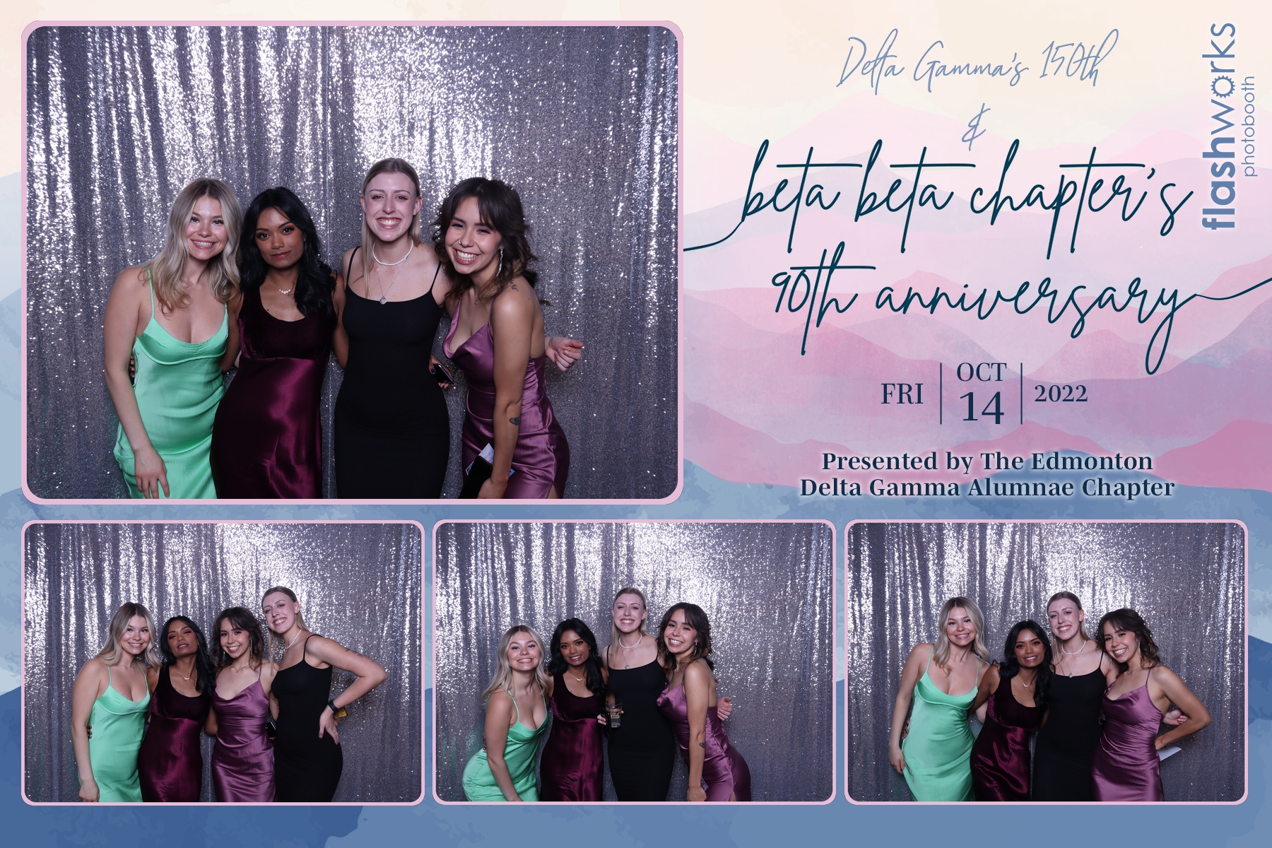 Beta Beta's 90th and Delta Gamma's 150th | View more photos from the event at gallery.flashworksphotobooth.com/u/FlashworksPhotoboothInc/Beta-Betas-90th-and-Delta-Gammas-150th