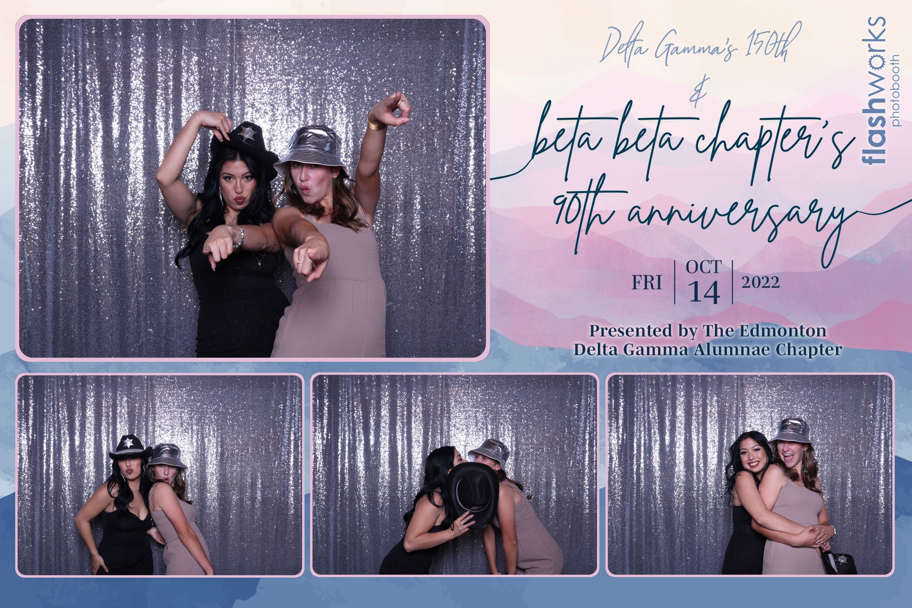 Beta Beta's 90th and Delta Gamma's 150th | View more photos from the event at gallery.flashworksphotobooth.com/u/FlashworksPhotoboothInc/Beta-Betas-90th-and-Delta-Gammas-150th