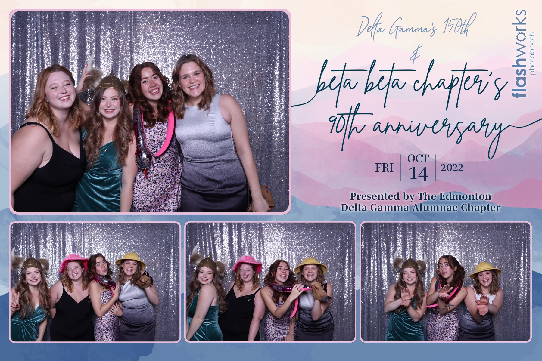 Beta Beta's 90th and Delta Gamma's 150th | View more photos from the event at gallery.flashworksphotobooth.com/u/FlashworksPhotoboothInc/Beta-Betas-90th-and-Delta-Gammas-150th