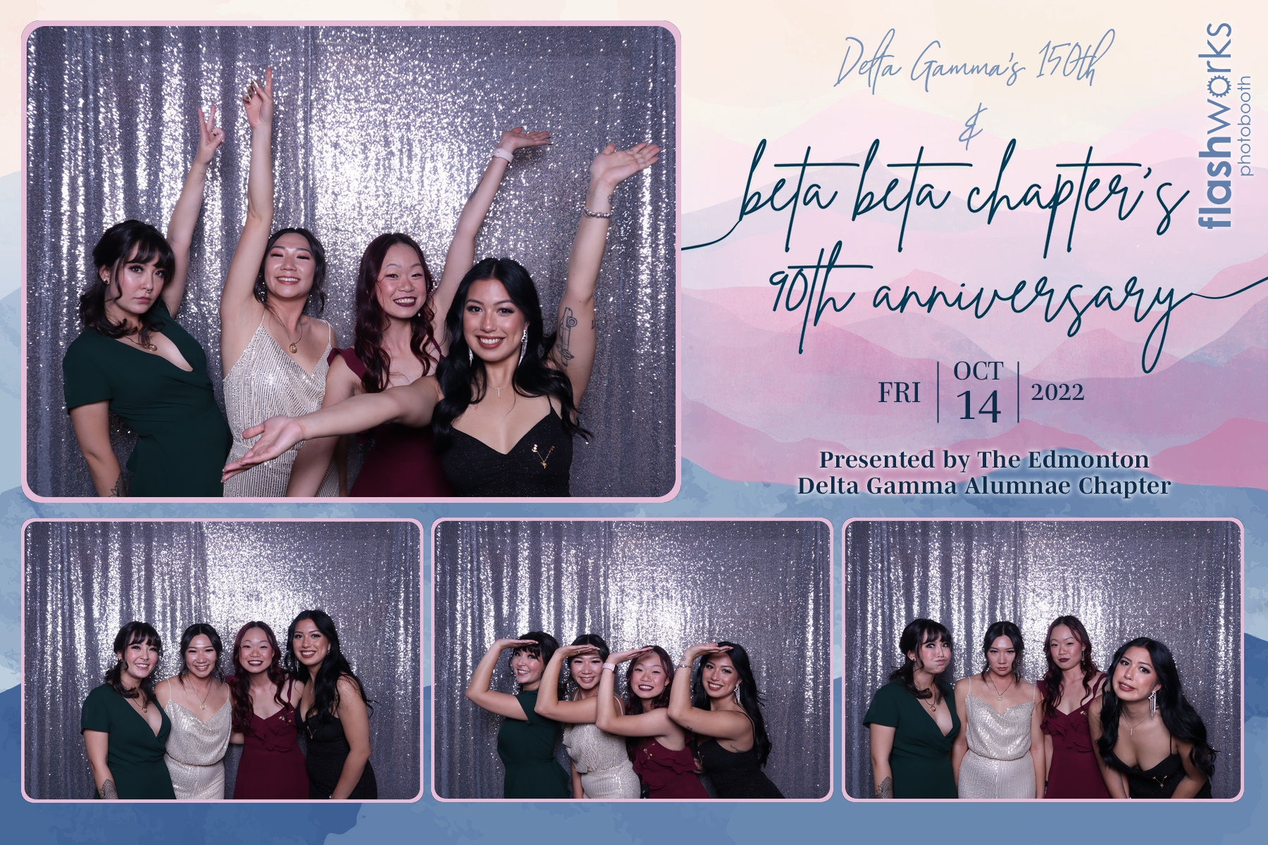Beta Beta's 90th and Delta Gamma's 150th | View more photos from the event at gallery.flashworksphotobooth.com/u/FlashworksPhotoboothInc/Beta-Betas-90th-and-Delta-Gammas-150th