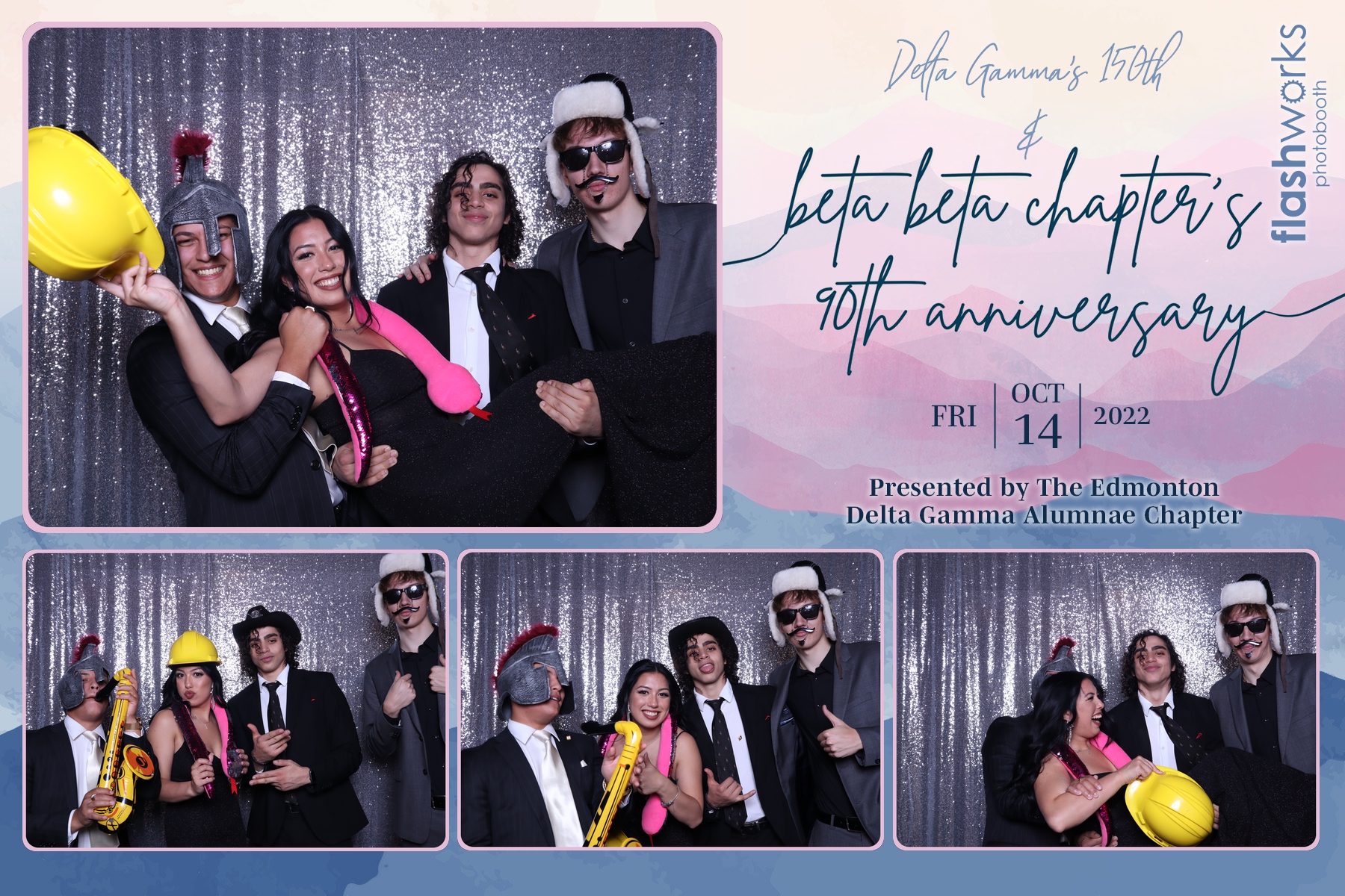Beta Beta's 90th and Delta Gamma's 150th | View more photos from the event at gallery.flashworksphotobooth.com/u/FlashworksPhotoboothInc/Beta-Betas-90th-and-Delta-Gammas-150th