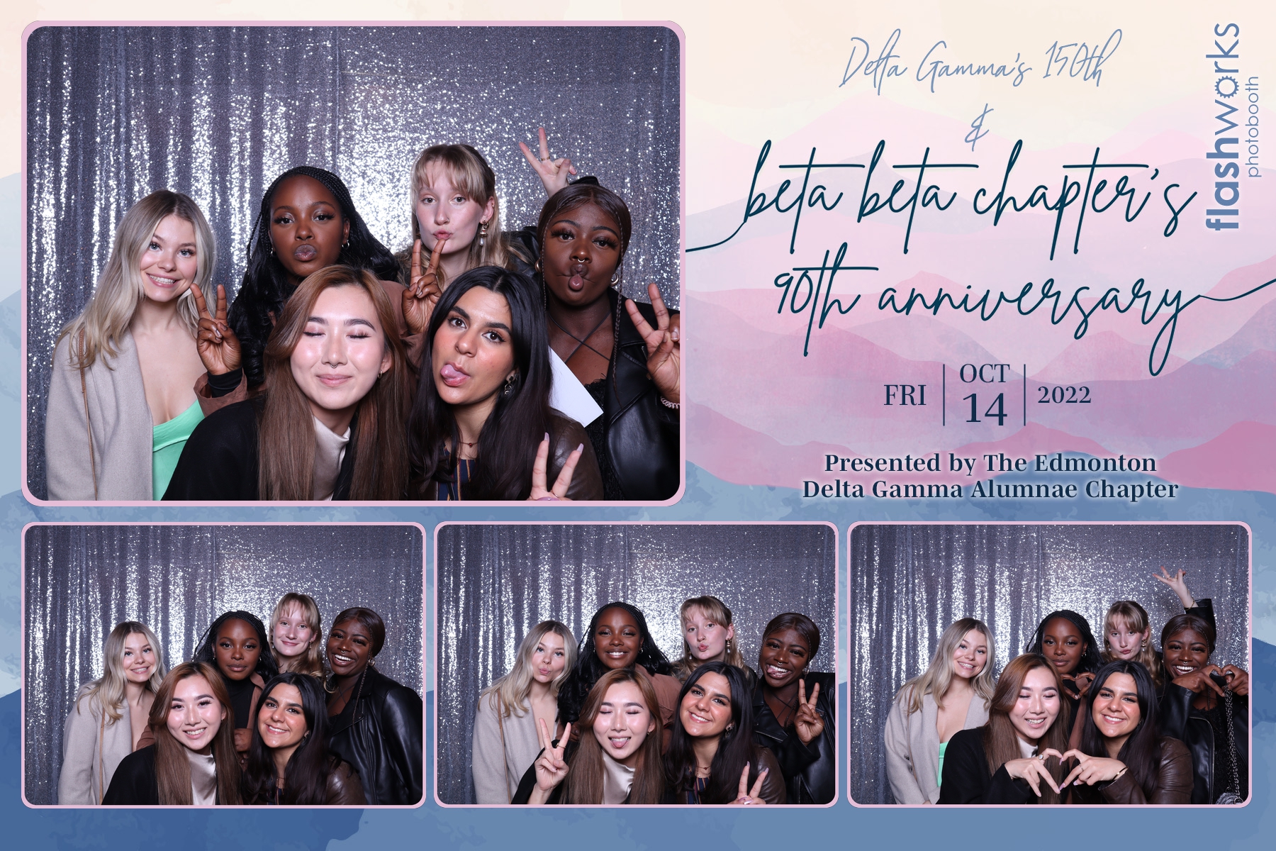 Beta Beta's 90th and Delta Gamma's 150th | View more photos from the event at gallery.flashworksphotobooth.com/u/FlashworksPhotoboothInc/Beta-Betas-90th-and-Delta-Gammas-150th