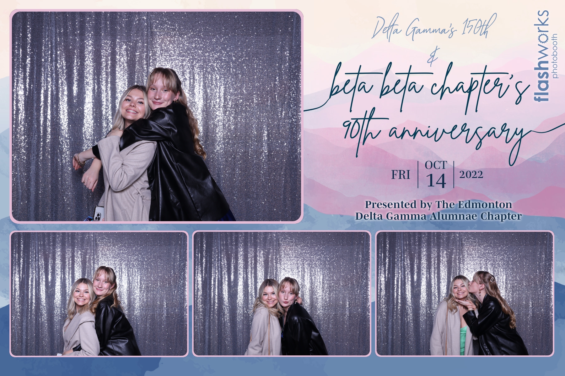Beta Beta's 90th and Delta Gamma's 150th | View more photos from the event at gallery.flashworksphotobooth.com/u/FlashworksPhotoboothInc/Beta-Betas-90th-and-Delta-Gammas-150th