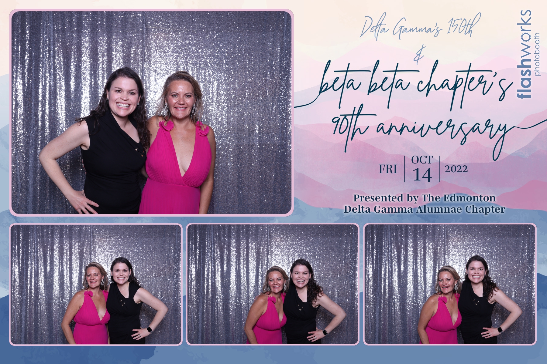 Beta Beta's 90th and Delta Gamma's 150th | View more photos from the event at gallery.flashworksphotobooth.com/u/FlashworksPhotoboothInc/Beta-Betas-90th-and-Delta-Gammas-150th