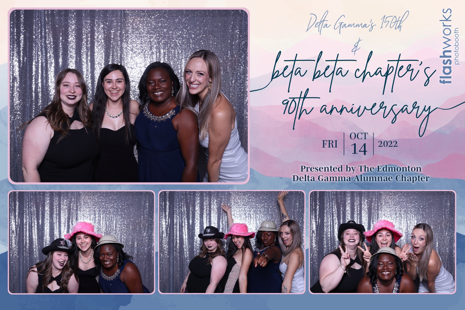 Beta Beta's 90th and Delta Gamma's 150th | View more photos from the event at gallery.flashworksphotobooth.com/u/FlashworksPhotoboothInc/Beta-Betas-90th-and-Delta-Gammas-150th