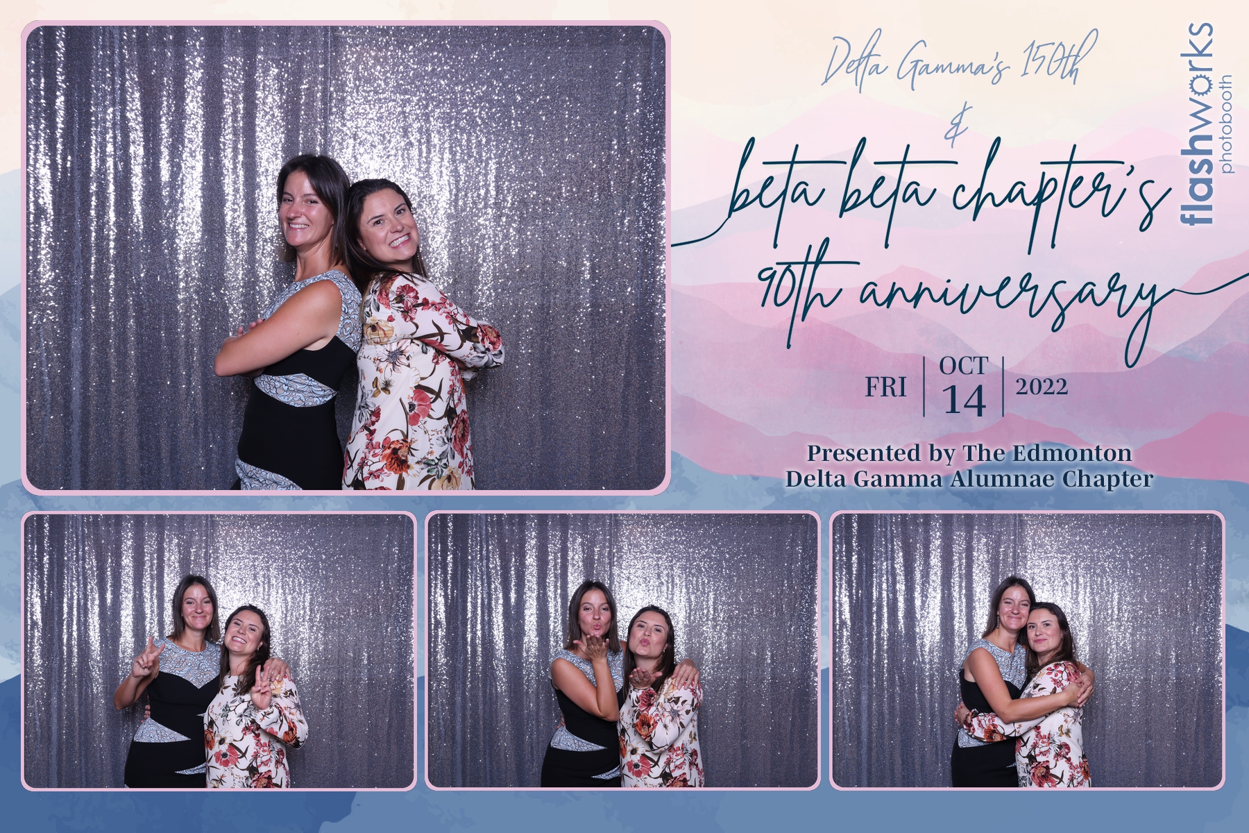 Beta Beta's 90th and Delta Gamma's 150th | View more photos from the event at gallery.flashworksphotobooth.com/u/FlashworksPhotoboothInc/Beta-Betas-90th-and-Delta-Gammas-150th