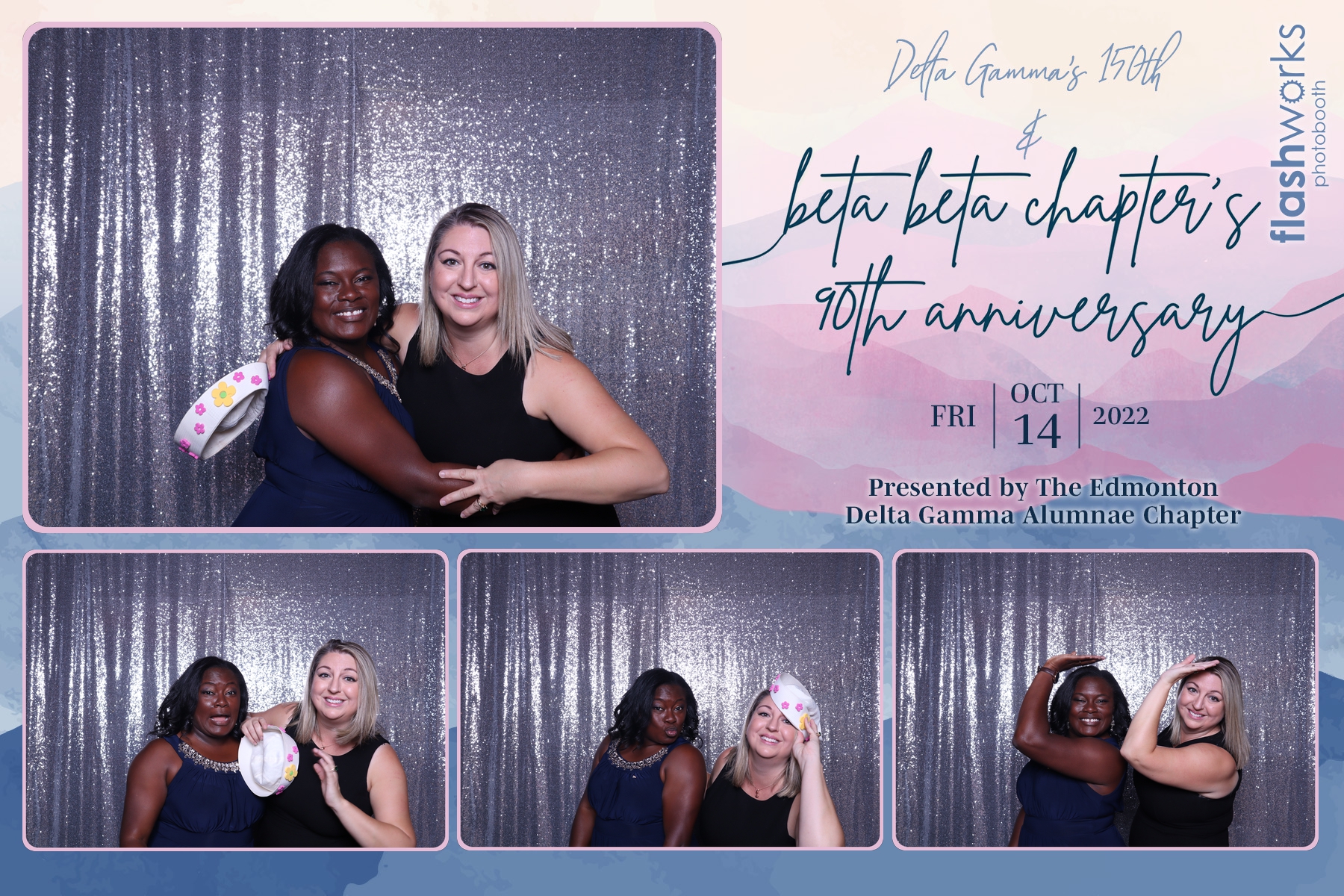 Beta Beta's 90th and Delta Gamma's 150th | View more photos from the event at gallery.flashworksphotobooth.com/u/FlashworksPhotoboothInc/Beta-Betas-90th-and-Delta-Gammas-150th
