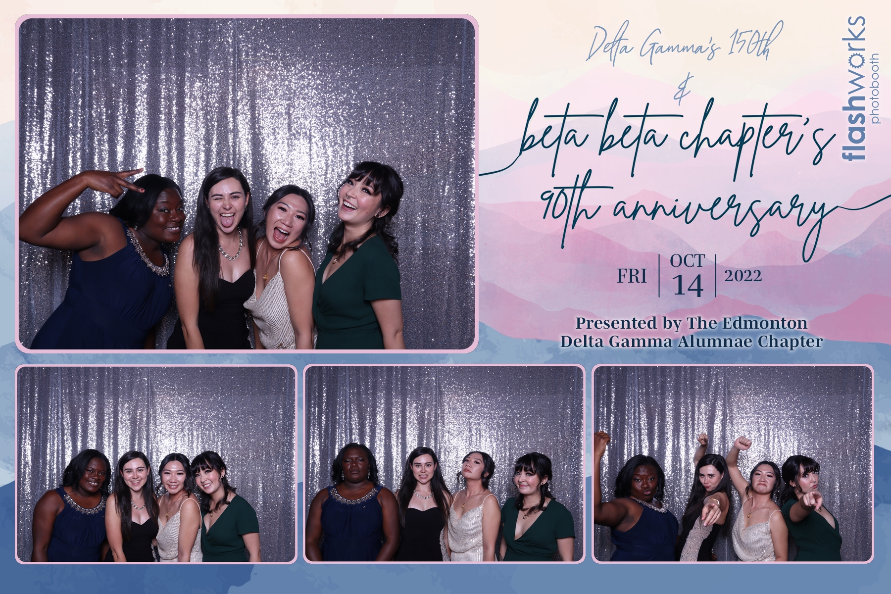 Beta Beta's 90th and Delta Gamma's 150th | View more photos from the event at gallery.flashworksphotobooth.com/u/FlashworksPhotoboothInc/Beta-Betas-90th-and-Delta-Gammas-150th