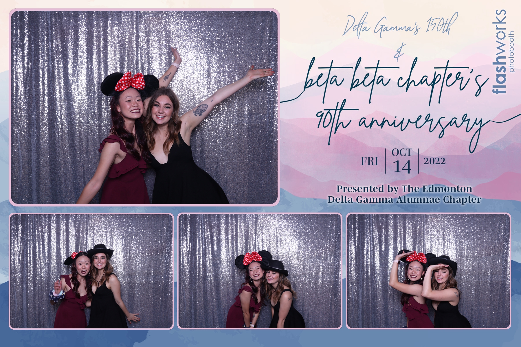 Beta Beta's 90th and Delta Gamma's 150th | View more photos from the event at gallery.flashworksphotobooth.com/u/FlashworksPhotoboothInc/Beta-Betas-90th-and-Delta-Gammas-150th