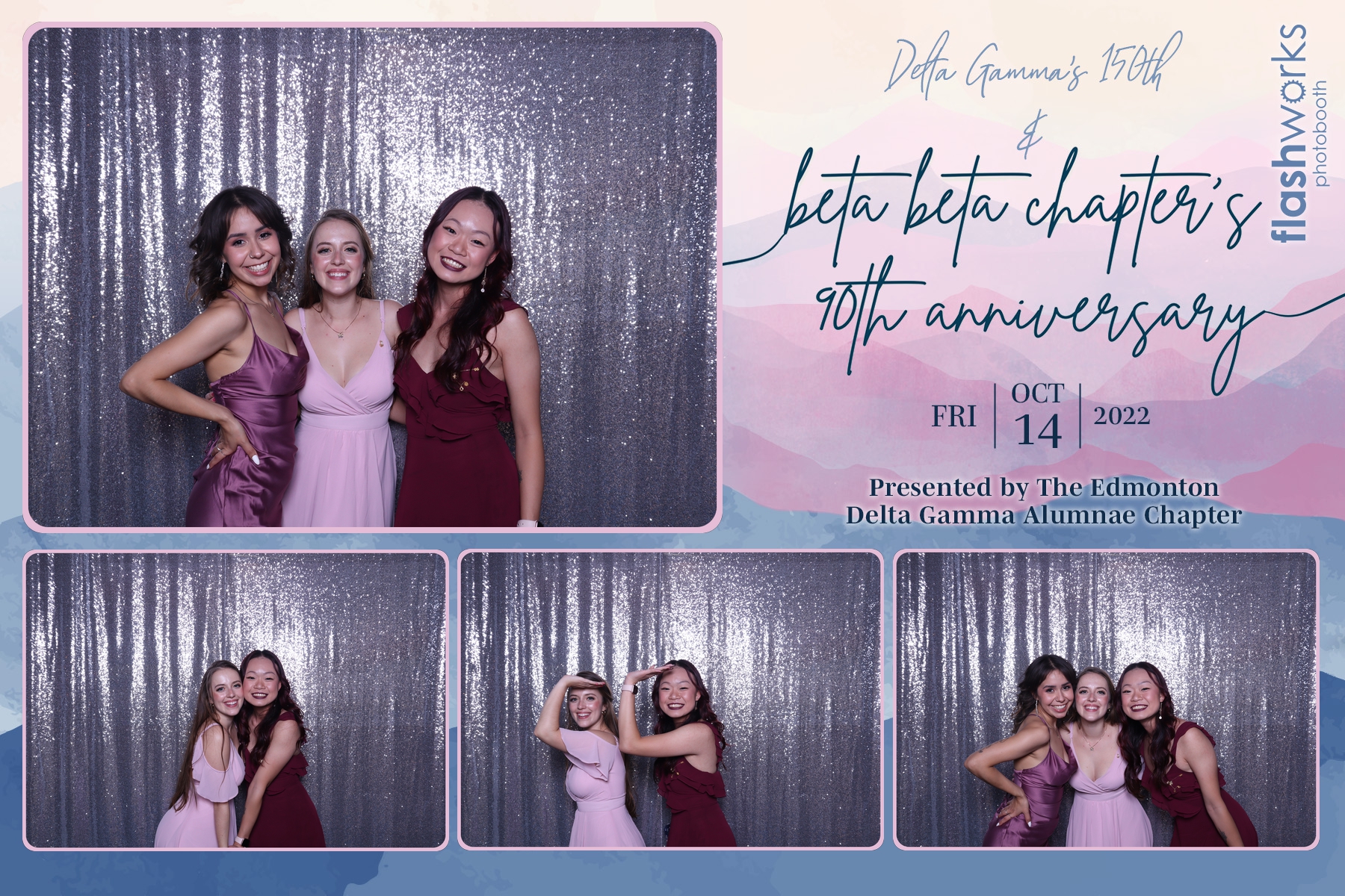 Beta Beta's 90th and Delta Gamma's 150th | View more photos from the event at gallery.flashworksphotobooth.com/u/FlashworksPhotoboothInc/Beta-Betas-90th-and-Delta-Gammas-150th