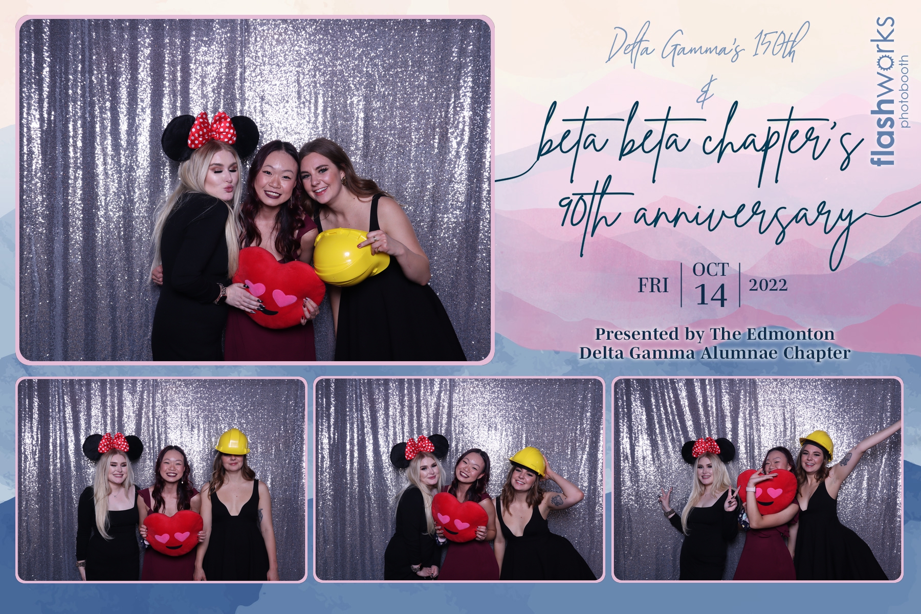 Beta Beta's 90th and Delta Gamma's 150th | View more photos from the event at gallery.flashworksphotobooth.com/u/FlashworksPhotoboothInc/Beta-Betas-90th-and-Delta-Gammas-150th