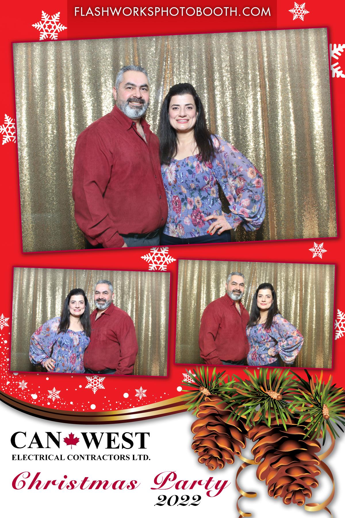 CanWest 2022 Christmas Party | View more photos from the event at gallery.flashworksphotobooth.com/u/FlashworksPhotoboothInc/CanWest-2022-Christmas-Party