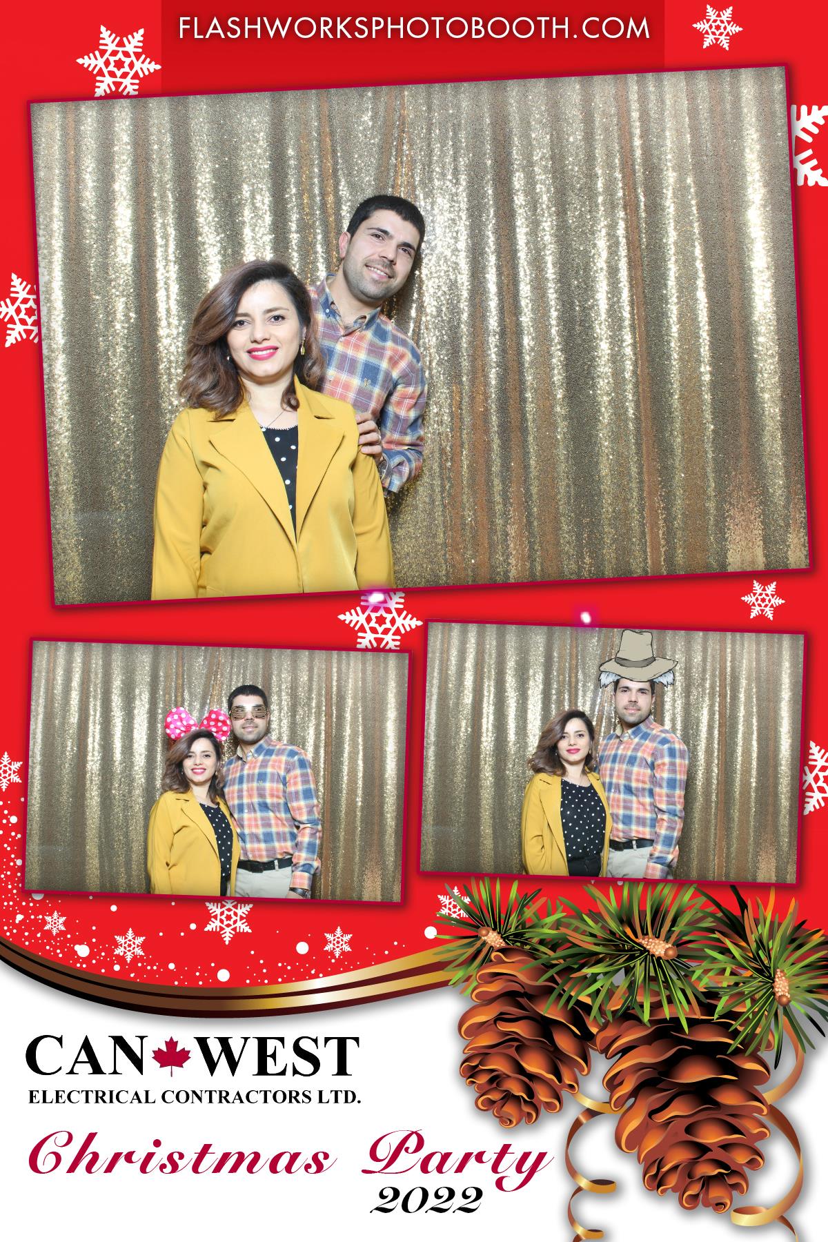 CanWest 2022 Christmas Party | View more photos from the event at gallery.flashworksphotobooth.com/u/FlashworksPhotoboothInc/CanWest-2022-Christmas-Party