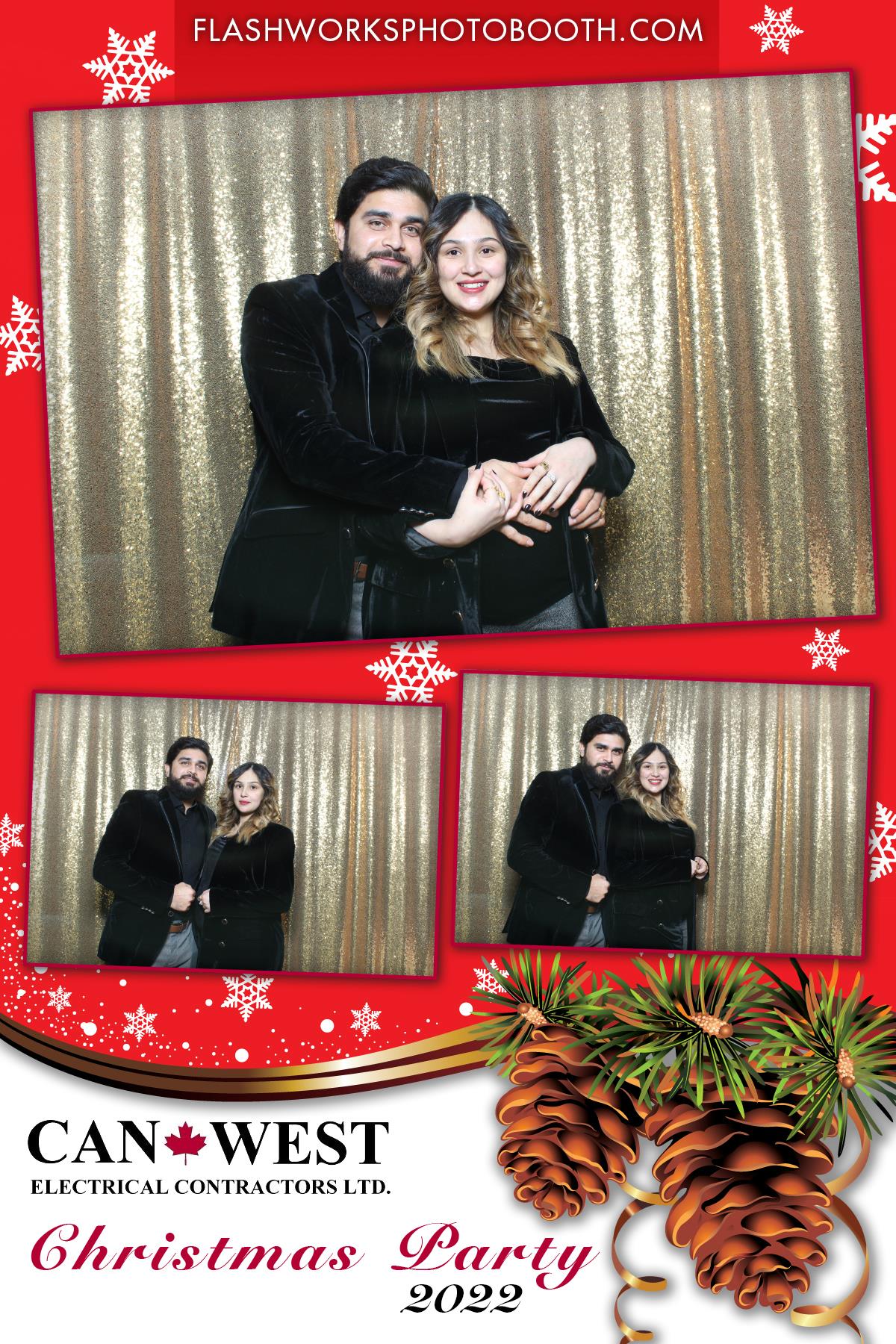 CanWest 2022 Christmas Party | View more photos from the event at gallery.flashworksphotobooth.com/u/FlashworksPhotoboothInc/CanWest-2022-Christmas-Party