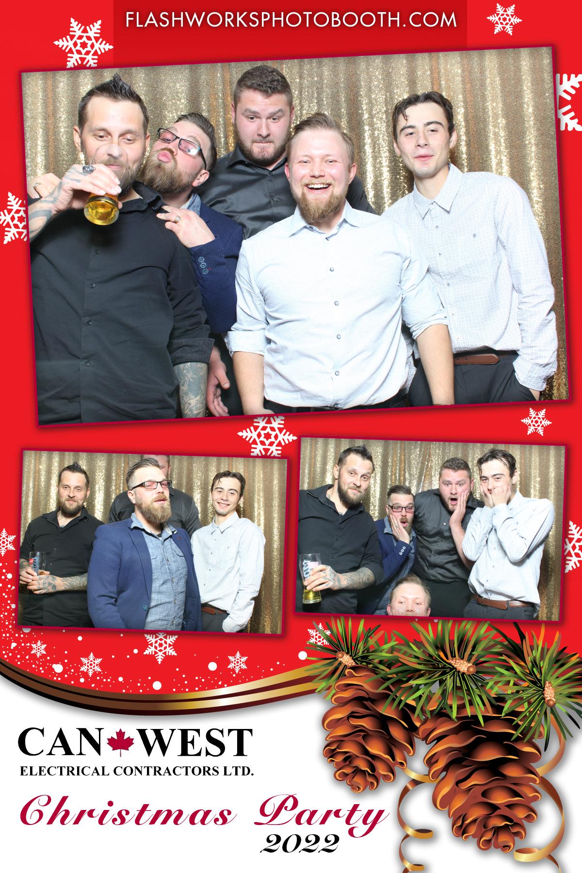 CanWest 2022 Christmas Party | View more photos from the event at gallery.flashworksphotobooth.com/u/FlashworksPhotoboothInc/CanWest-2022-Christmas-Party