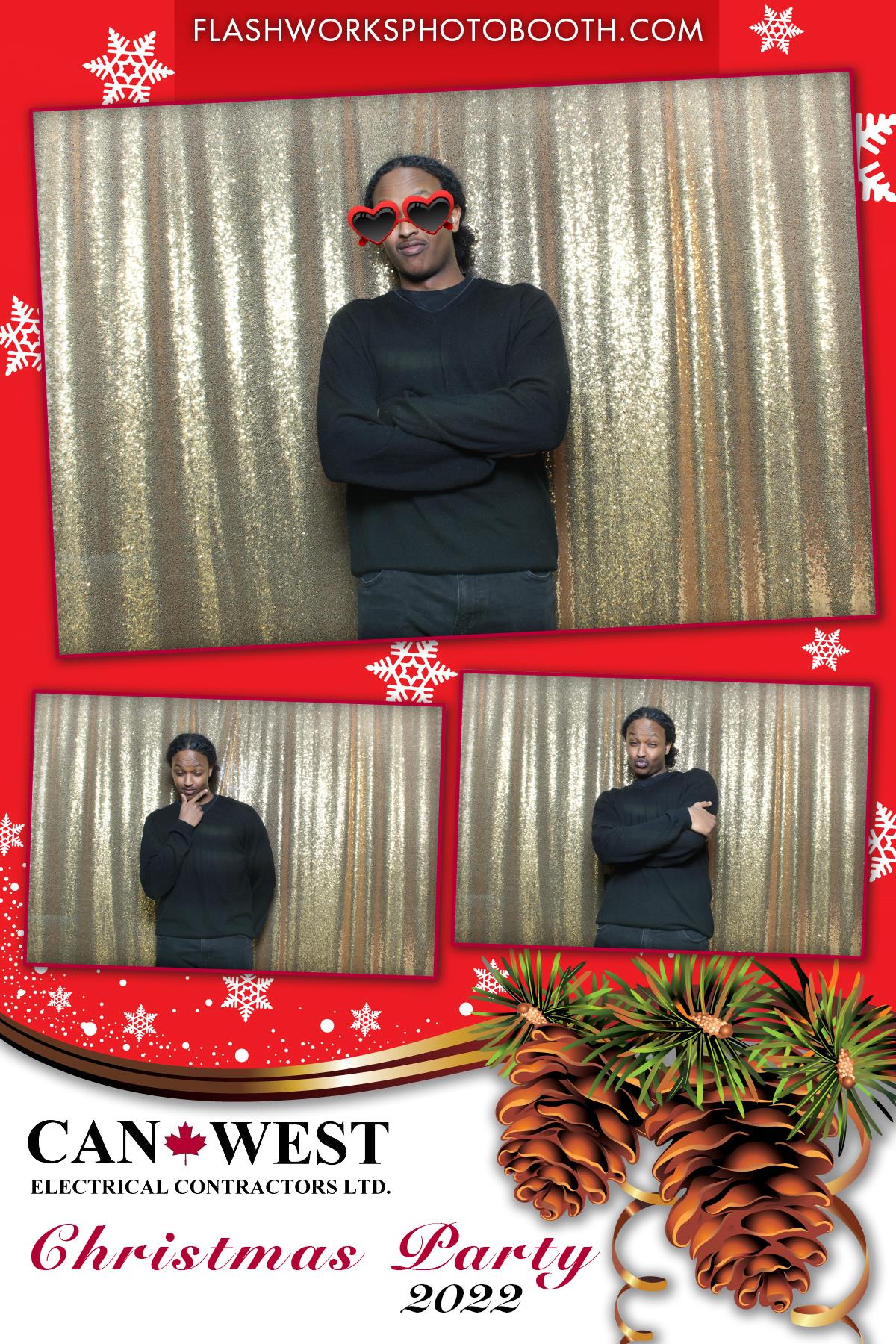 CanWest 2022 Christmas Party | View more photos from the event at gallery.flashworksphotobooth.com/u/FlashworksPhotoboothInc/CanWest-2022-Christmas-Party