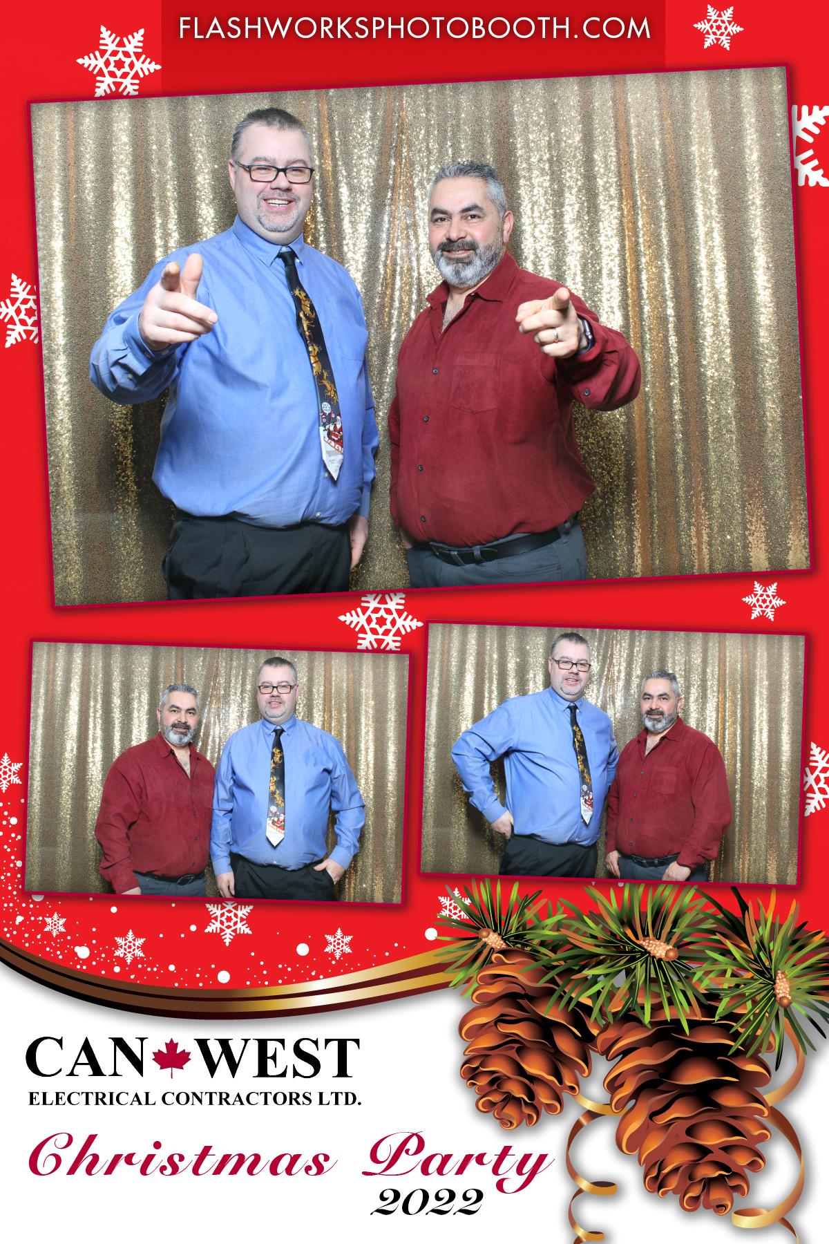 CanWest 2022 Christmas Party | View more photos from the event at gallery.flashworksphotobooth.com/u/FlashworksPhotoboothInc/CanWest-2022-Christmas-Party