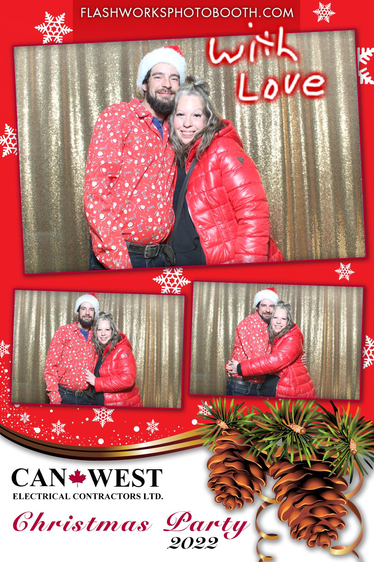 CanWest 2022 Christmas Party | View more photos from the event at gallery.flashworksphotobooth.com/u/FlashworksPhotoboothInc/CanWest-2022-Christmas-Party