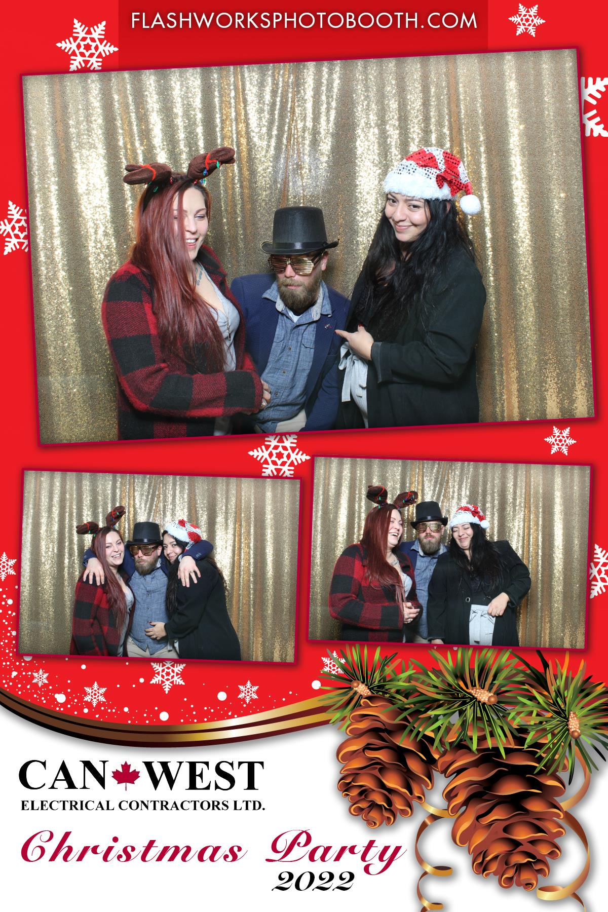 CanWest 2022 Christmas Party | View more photos from the event at gallery.flashworksphotobooth.com/u/FlashworksPhotoboothInc/CanWest-2022-Christmas-Party