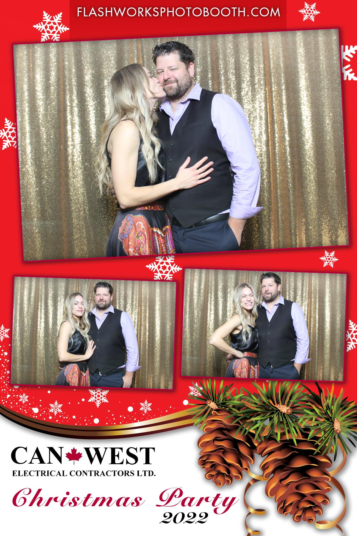 CanWest 2022 Christmas Party | View more photos from the event at gallery.flashworksphotobooth.com/u/FlashworksPhotoboothInc/CanWest-2022-Christmas-Party