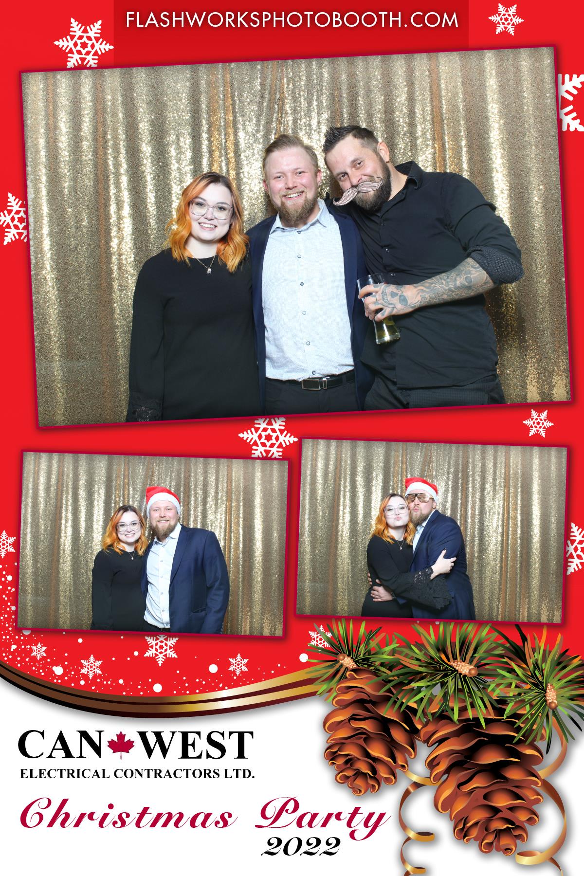 CanWest 2022 Christmas Party | View more photos from the event at gallery.flashworksphotobooth.com/u/FlashworksPhotoboothInc/CanWest-2022-Christmas-Party