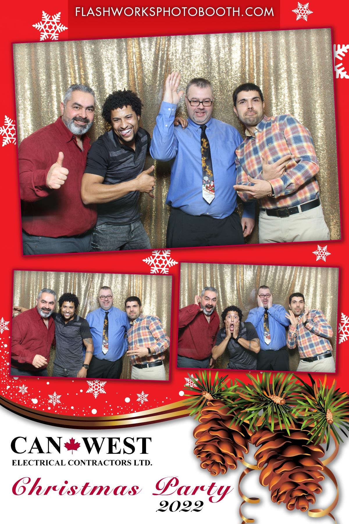 CanWest 2022 Christmas Party | View more photos from the event at gallery.flashworksphotobooth.com/u/FlashworksPhotoboothInc/CanWest-2022-Christmas-Party