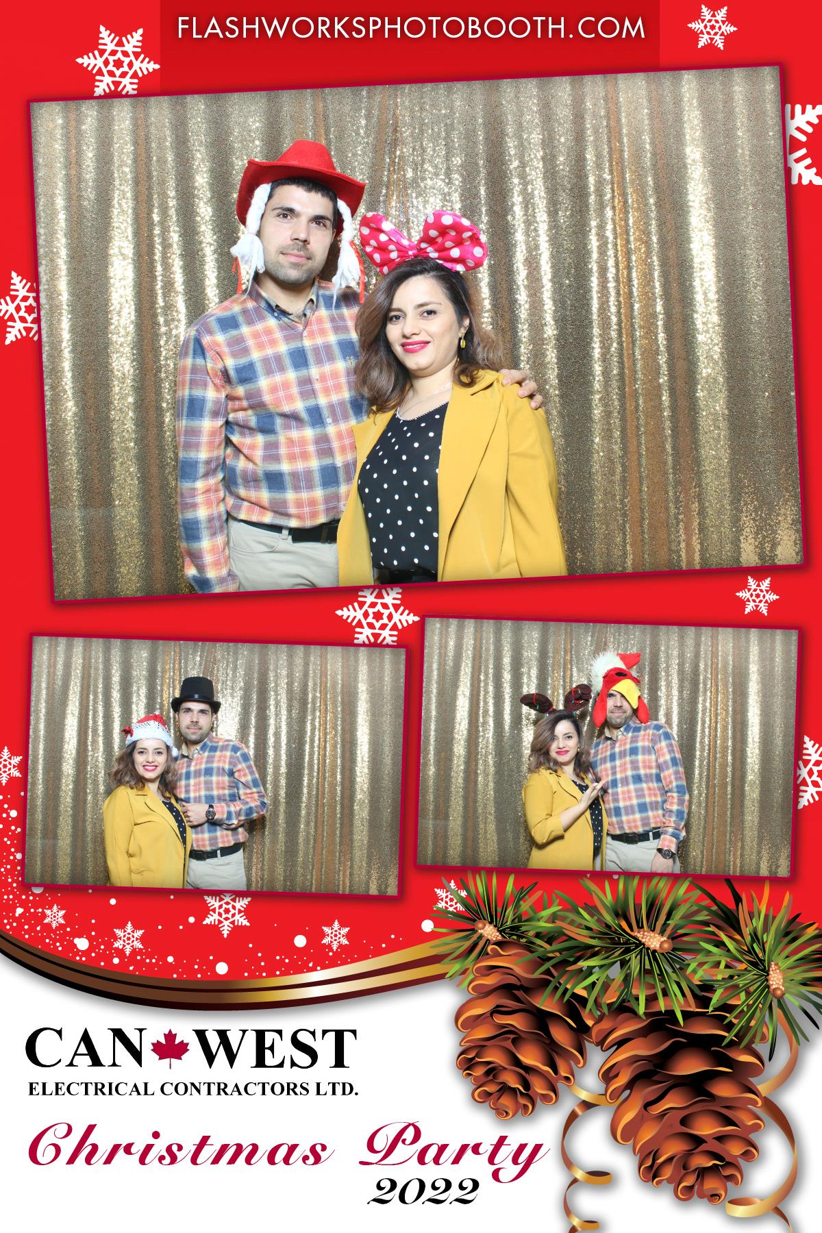 CanWest 2022 Christmas Party | View more photos from the event at gallery.flashworksphotobooth.com/u/FlashworksPhotoboothInc/CanWest-2022-Christmas-Party