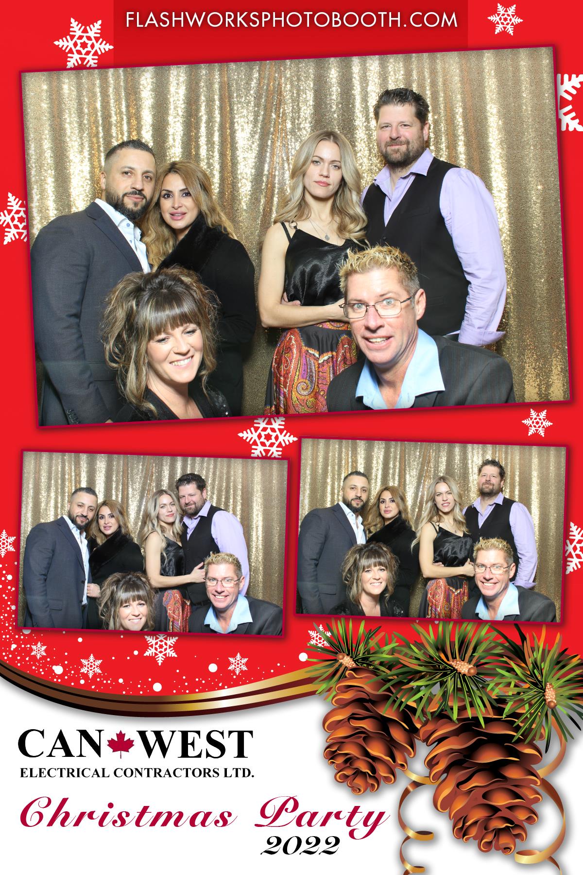 CanWest 2022 Christmas Party | View more photos from the event at gallery.flashworksphotobooth.com/u/FlashworksPhotoboothInc/CanWest-2022-Christmas-Party
