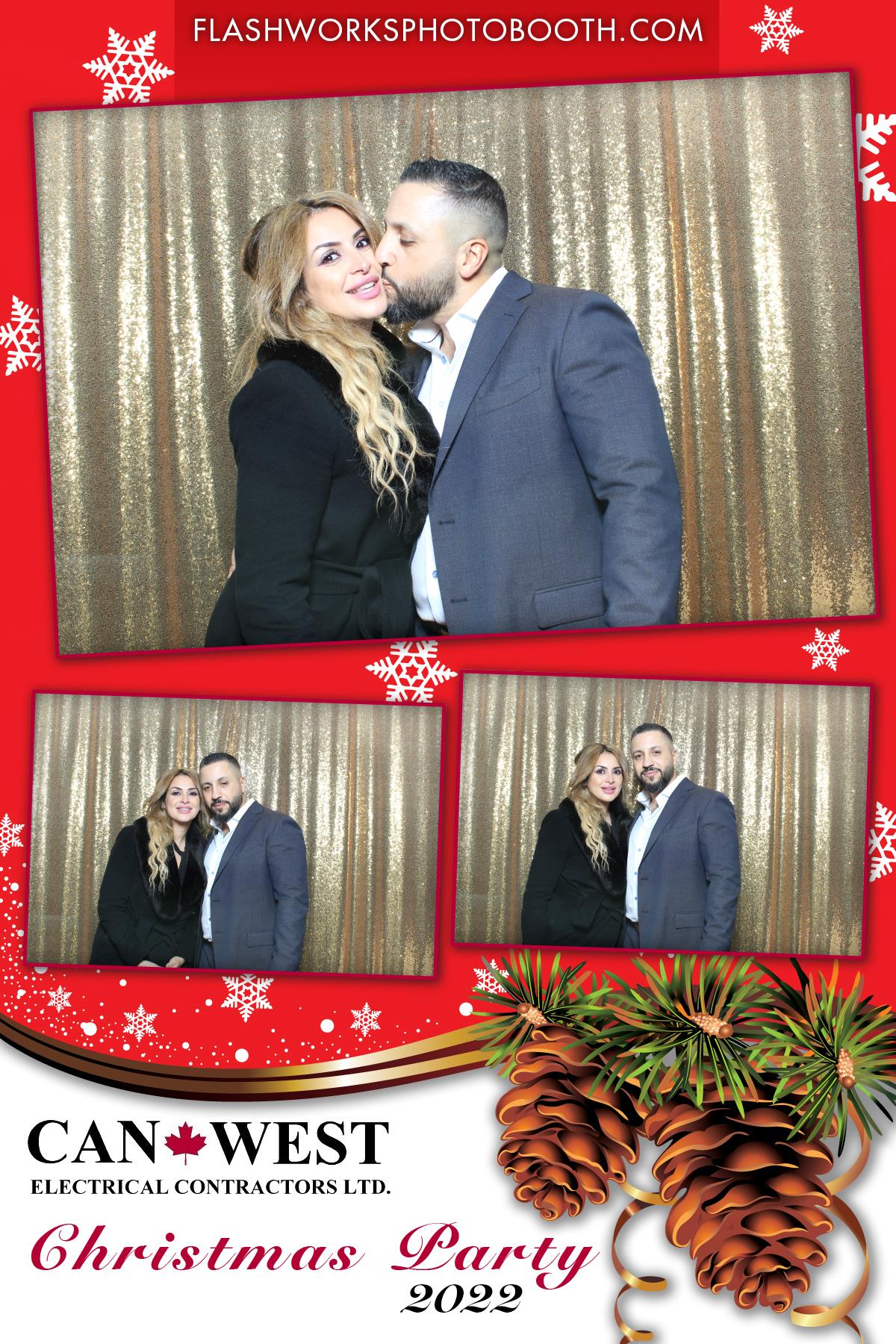 CanWest 2022 Christmas Party | View more photos from the event at gallery.flashworksphotobooth.com/u/FlashworksPhotoboothInc/CanWest-2022-Christmas-Party