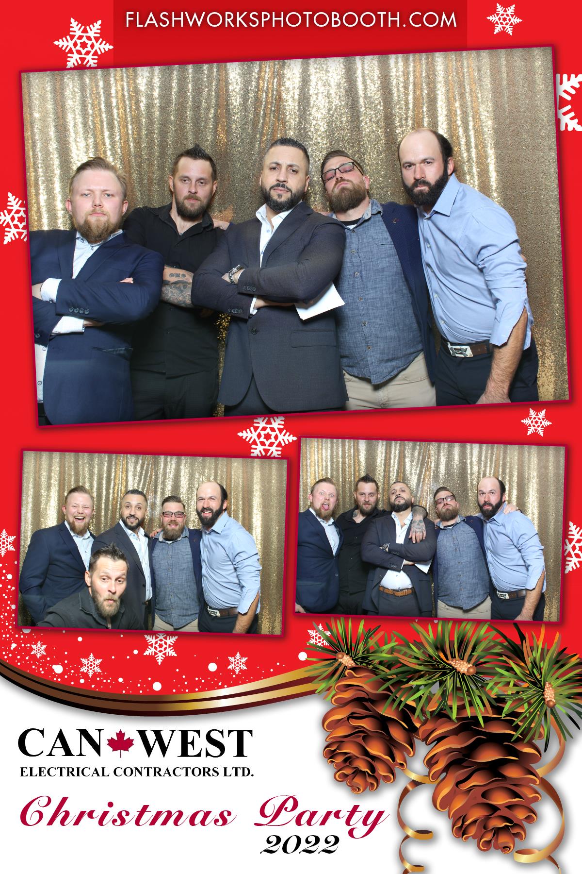 CanWest 2022 Christmas Party | View more photos from the event at gallery.flashworksphotobooth.com/u/FlashworksPhotoboothInc/CanWest-2022-Christmas-Party