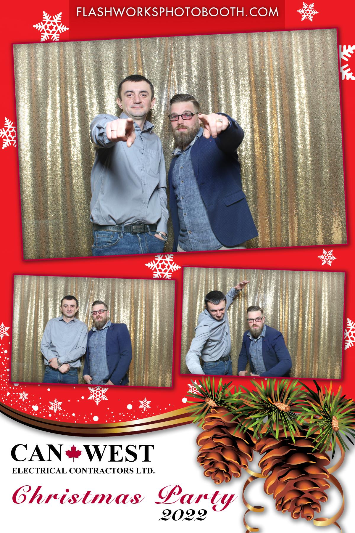 CanWest 2022 Christmas Party | View more photos from the event at gallery.flashworksphotobooth.com/u/FlashworksPhotoboothInc/CanWest-2022-Christmas-Party